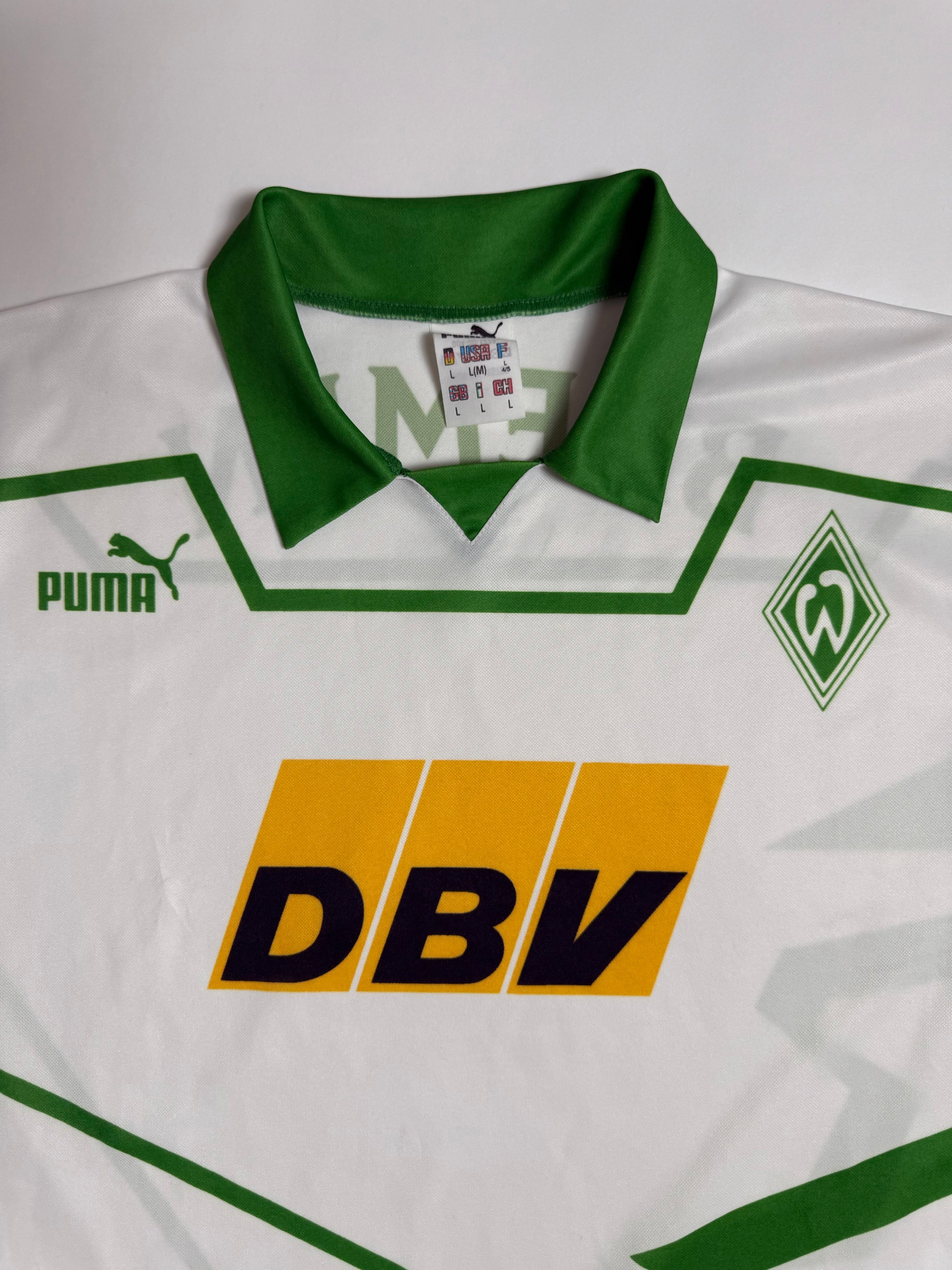 Werder Bremen Heimtrikot 93/94 - L