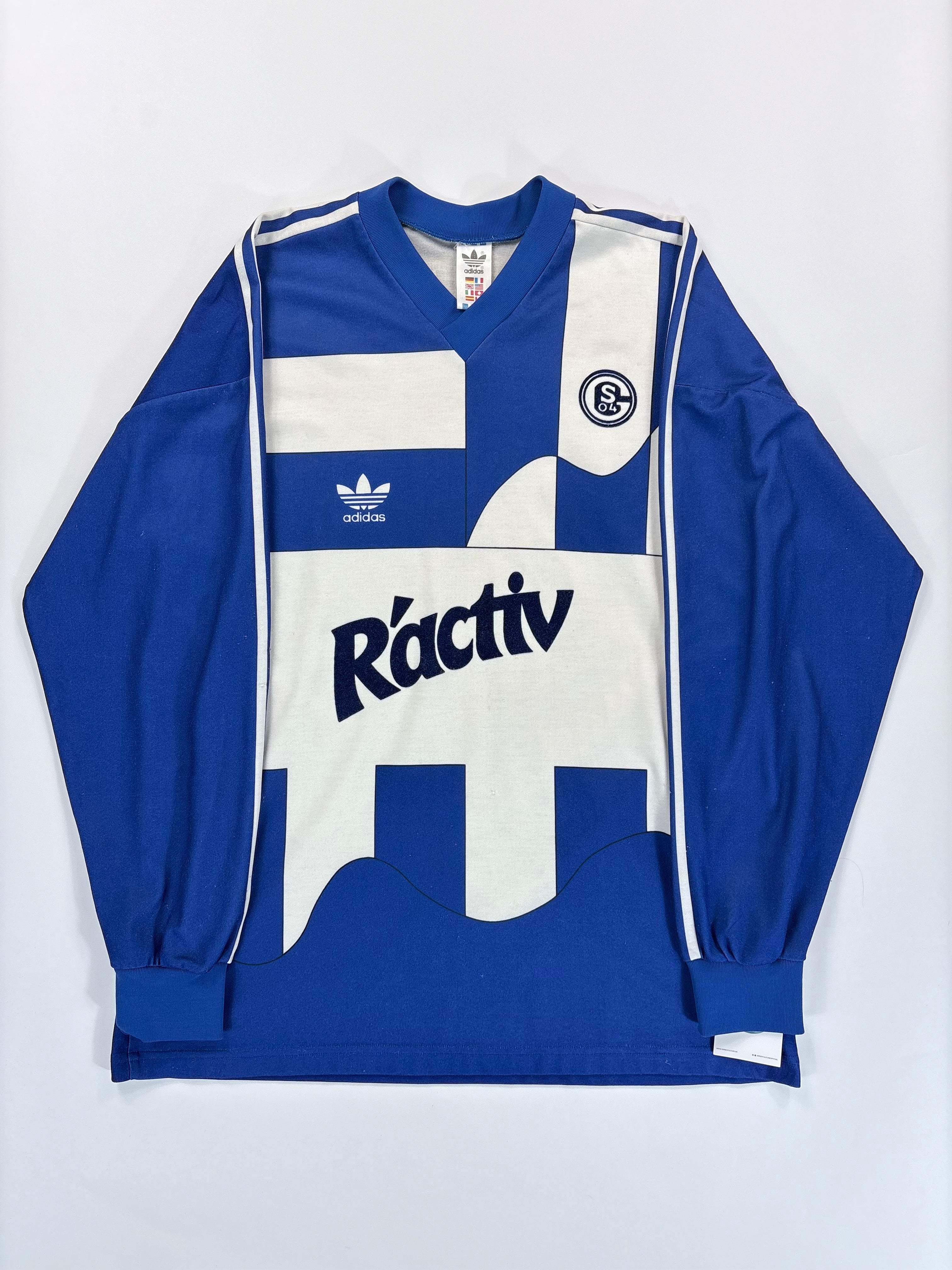 Schalke 04 Heimtrikot 1991/1992 - #10 - L