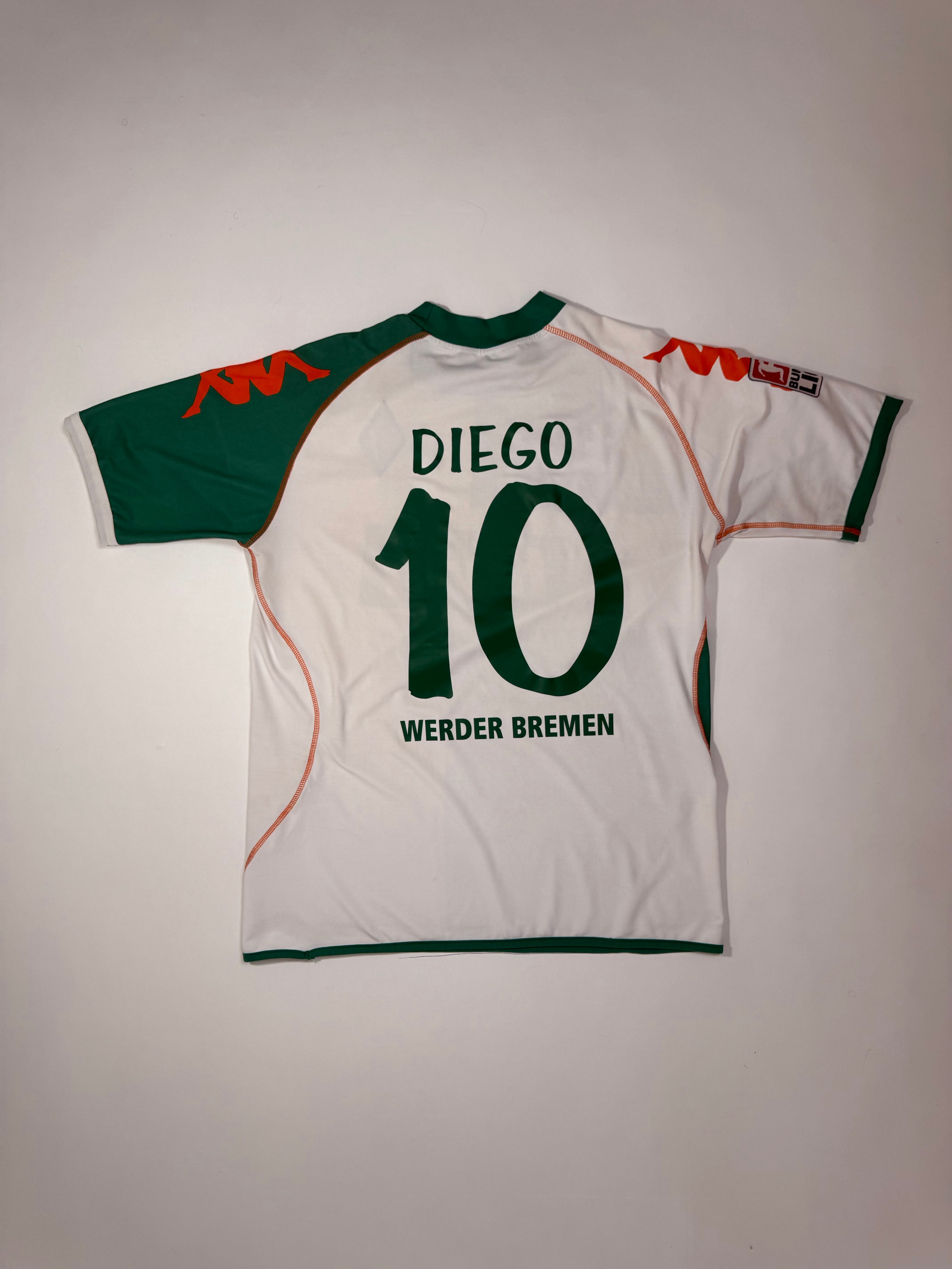Werder Bremen Heim 06/07 - #10 Diego - XL