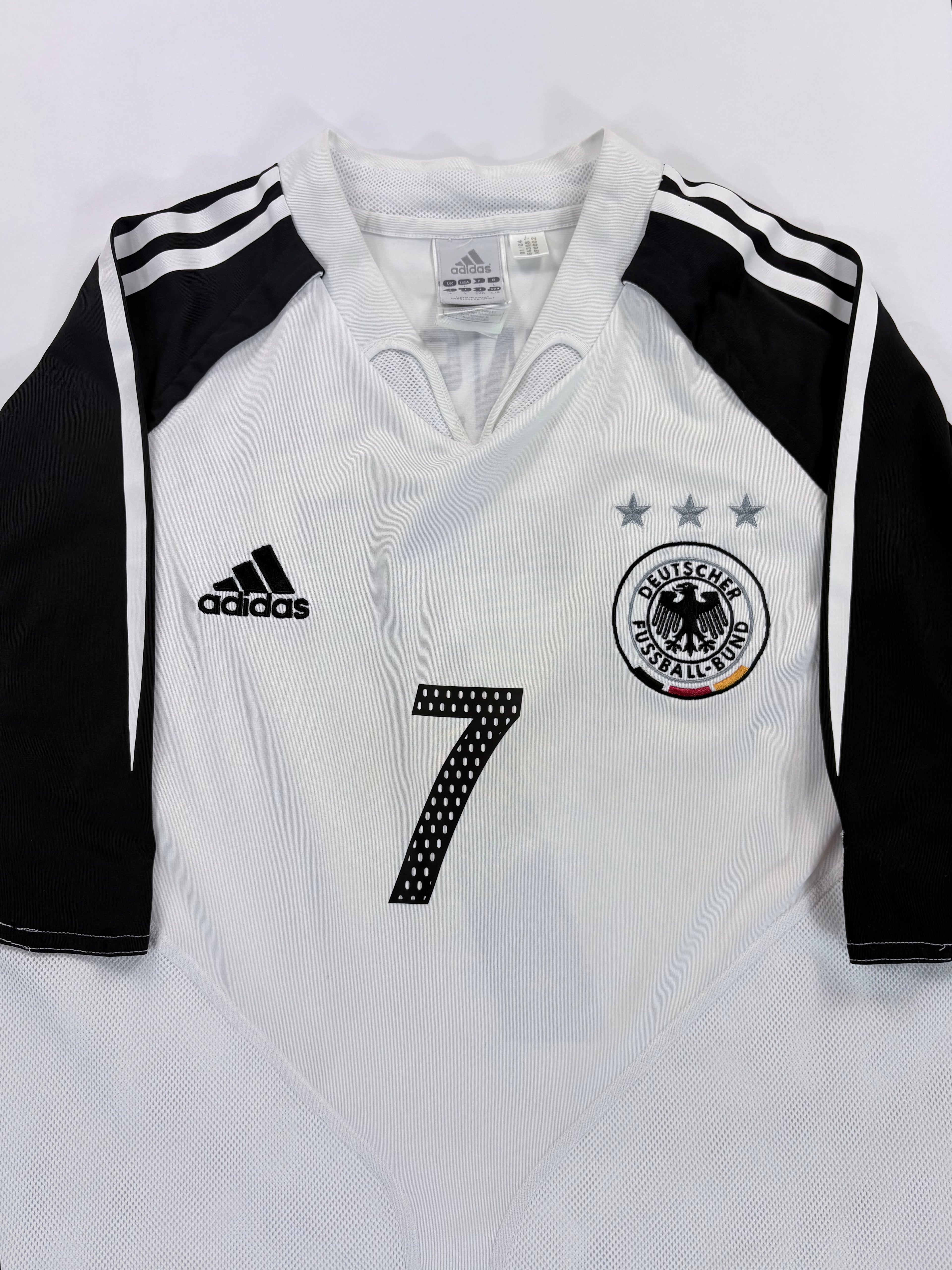 Deutschland Heimtrikot EM 2004 - #7 Schweinsteiger - L