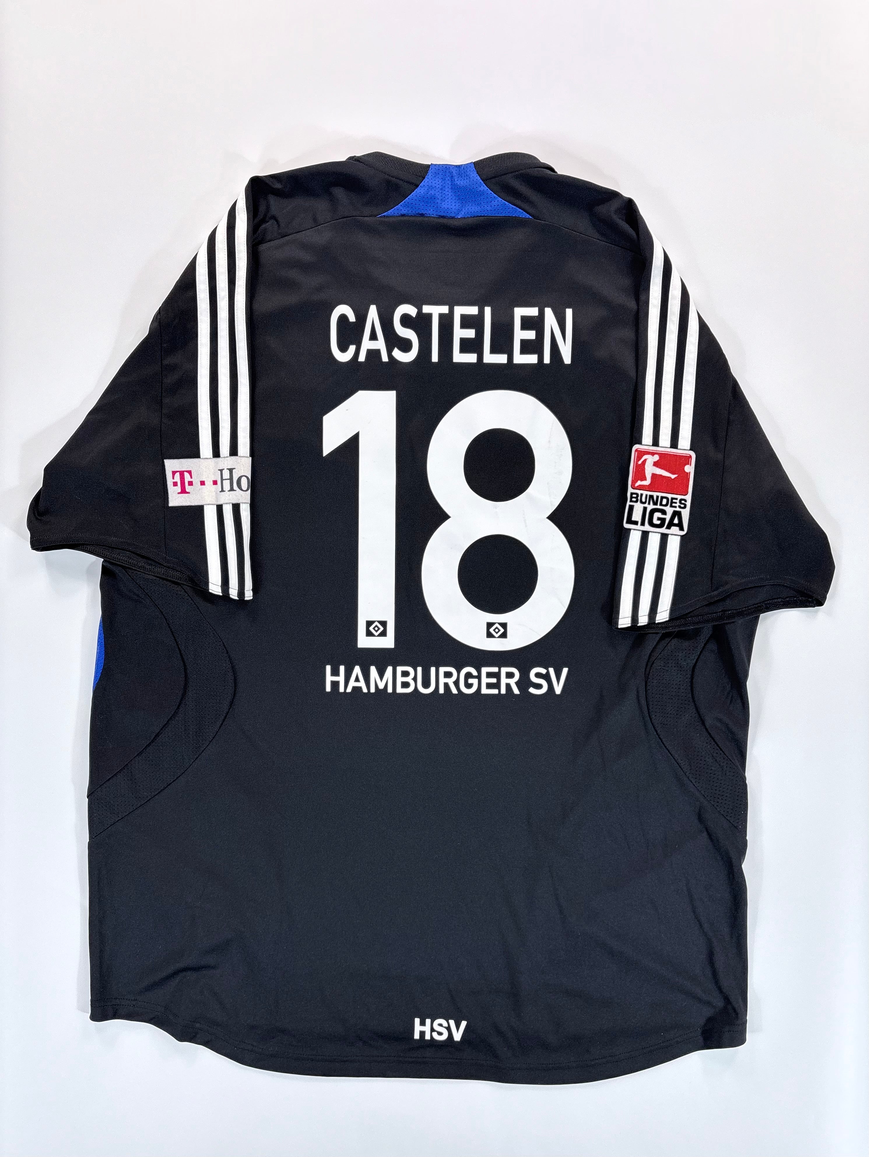 Hamburger SV Auswärtstrikot 2007/2008 - #18 Castelen - XXL