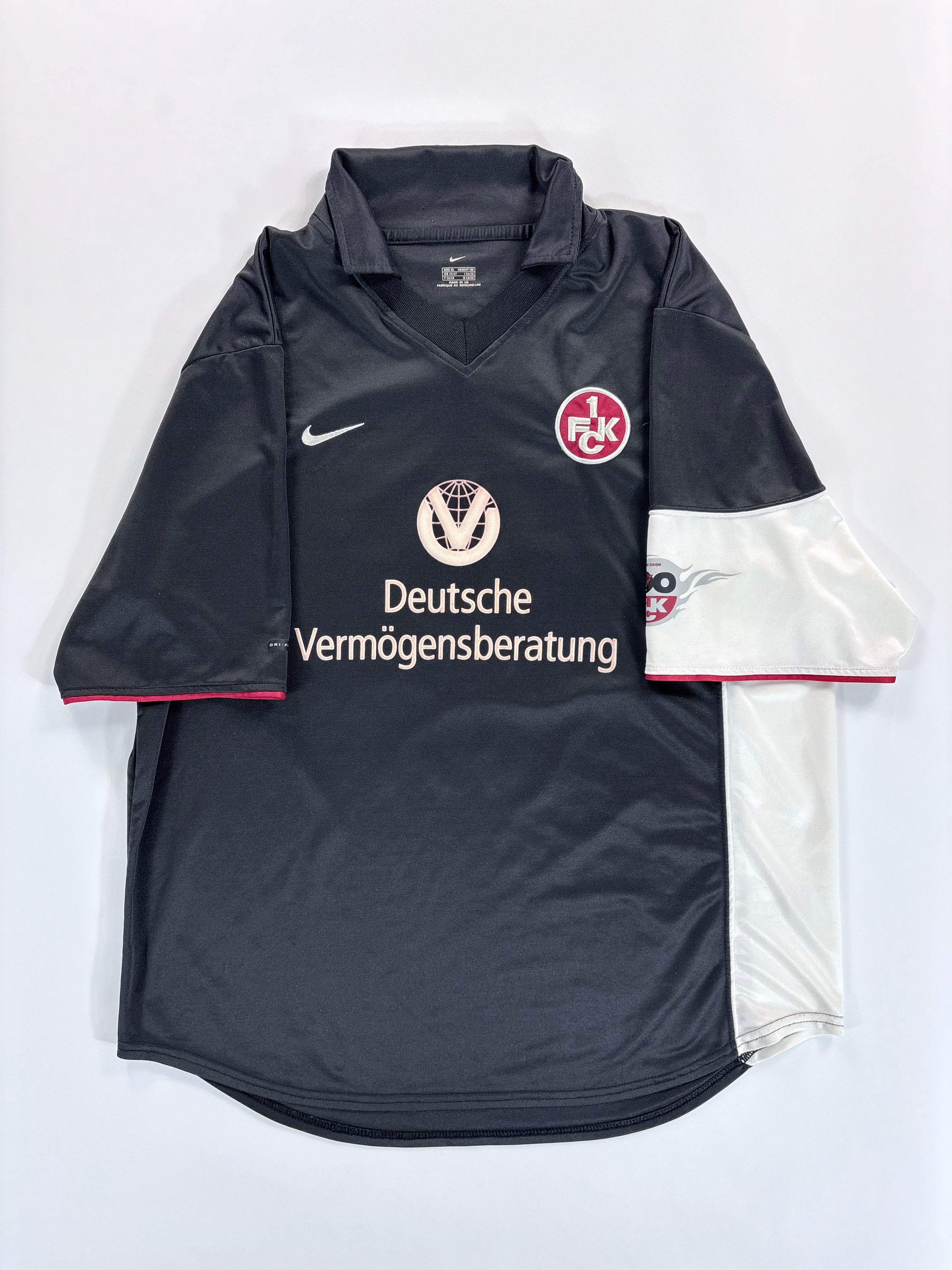1. FC Kaiserslautern Auswärtstrikot 2000/2001 - #14 Djorkaeff - XL