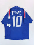 Frankreich Heimtrikot WM 2002 - #10 Zidane - L