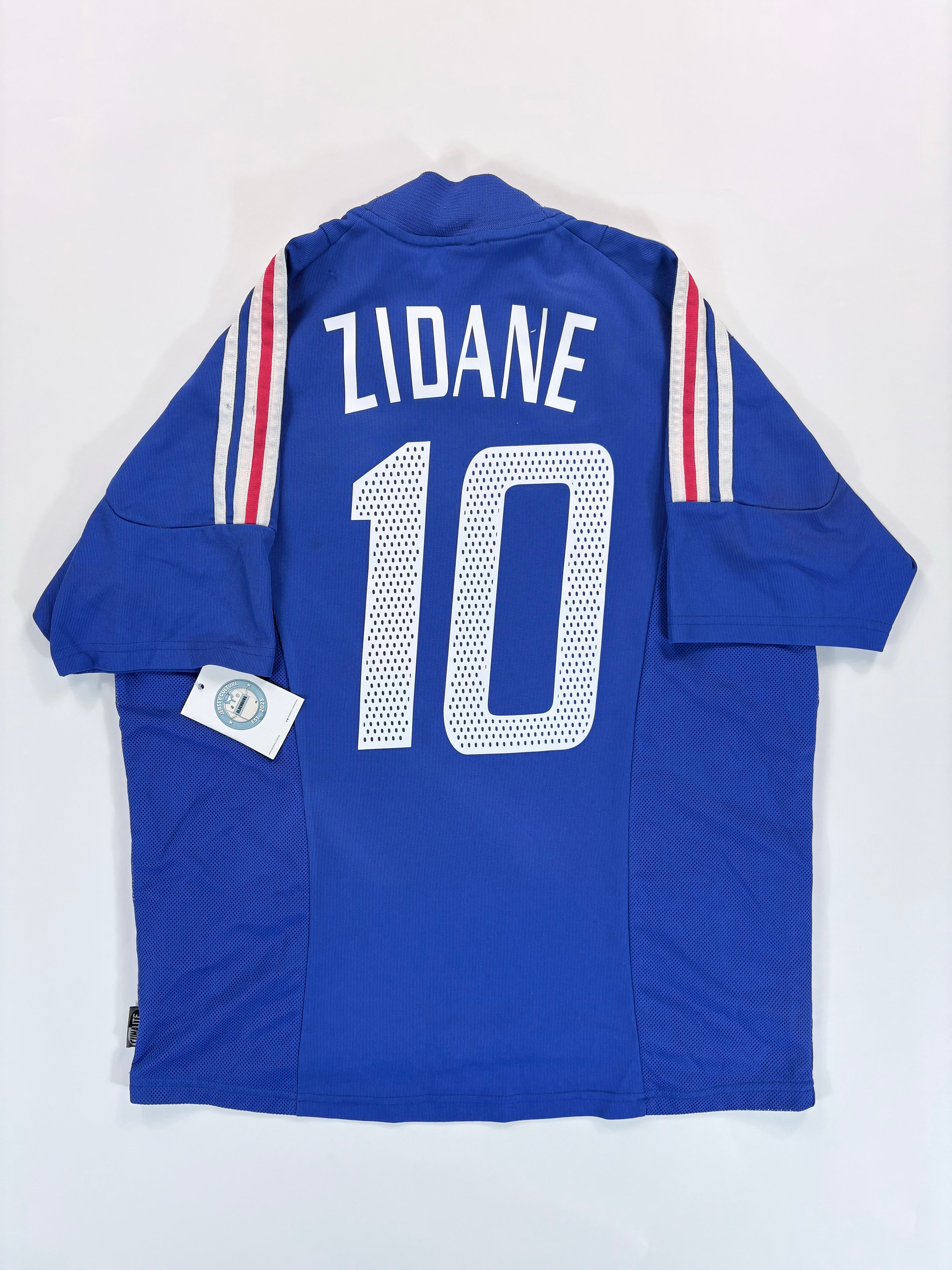 Frankreich Heimtrikot WM 2002 - #10 Zidane - L