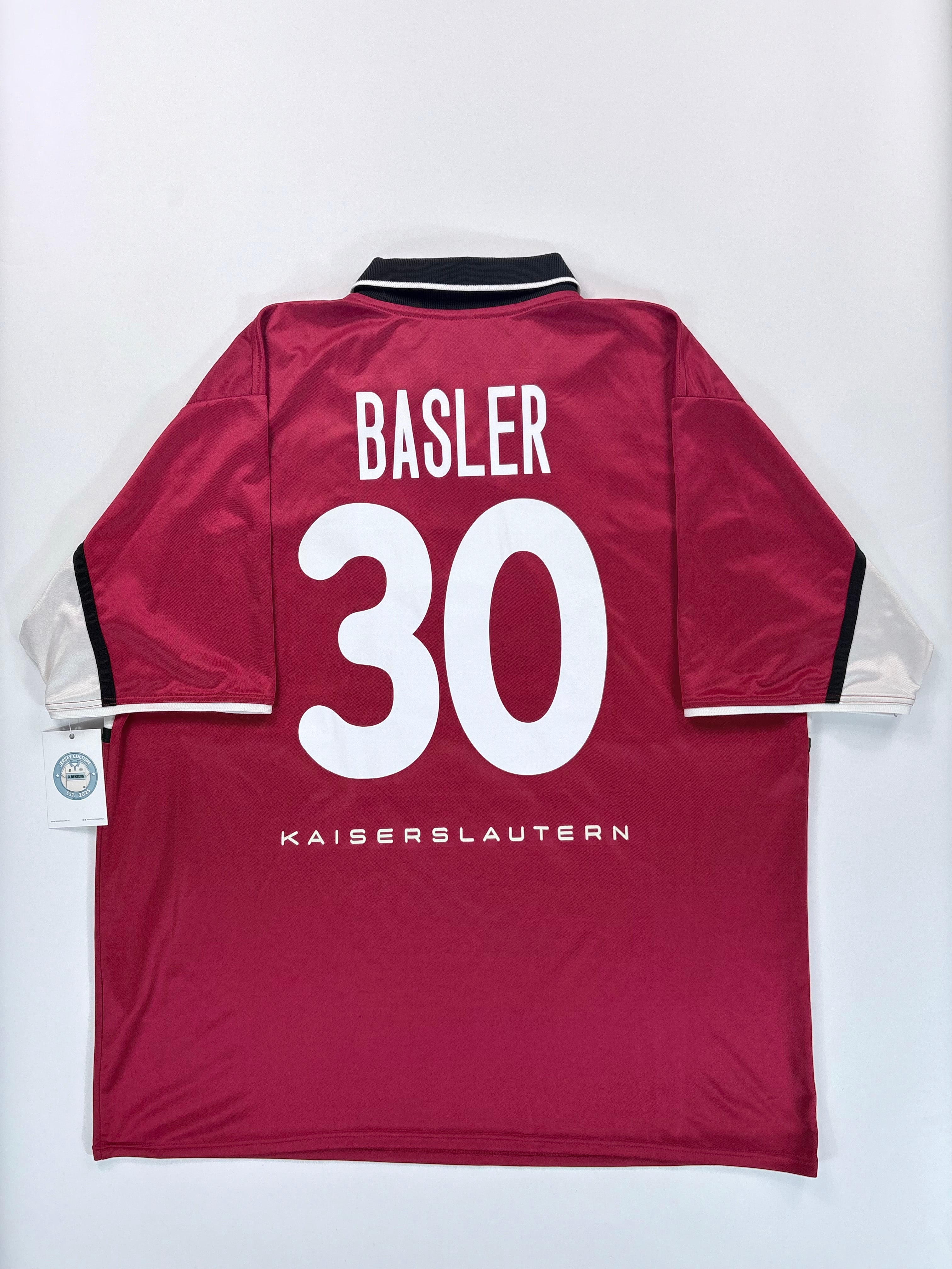 1. FC Kaiserslautern Heimtrikot 1999/2000 - #30 Basler - XL