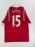 Manchester United Heimtrikot 2010/2011 - #15 Vidic - L