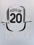 Deutschland Heimtrikot WM 2006 - #20 Podolski - XL