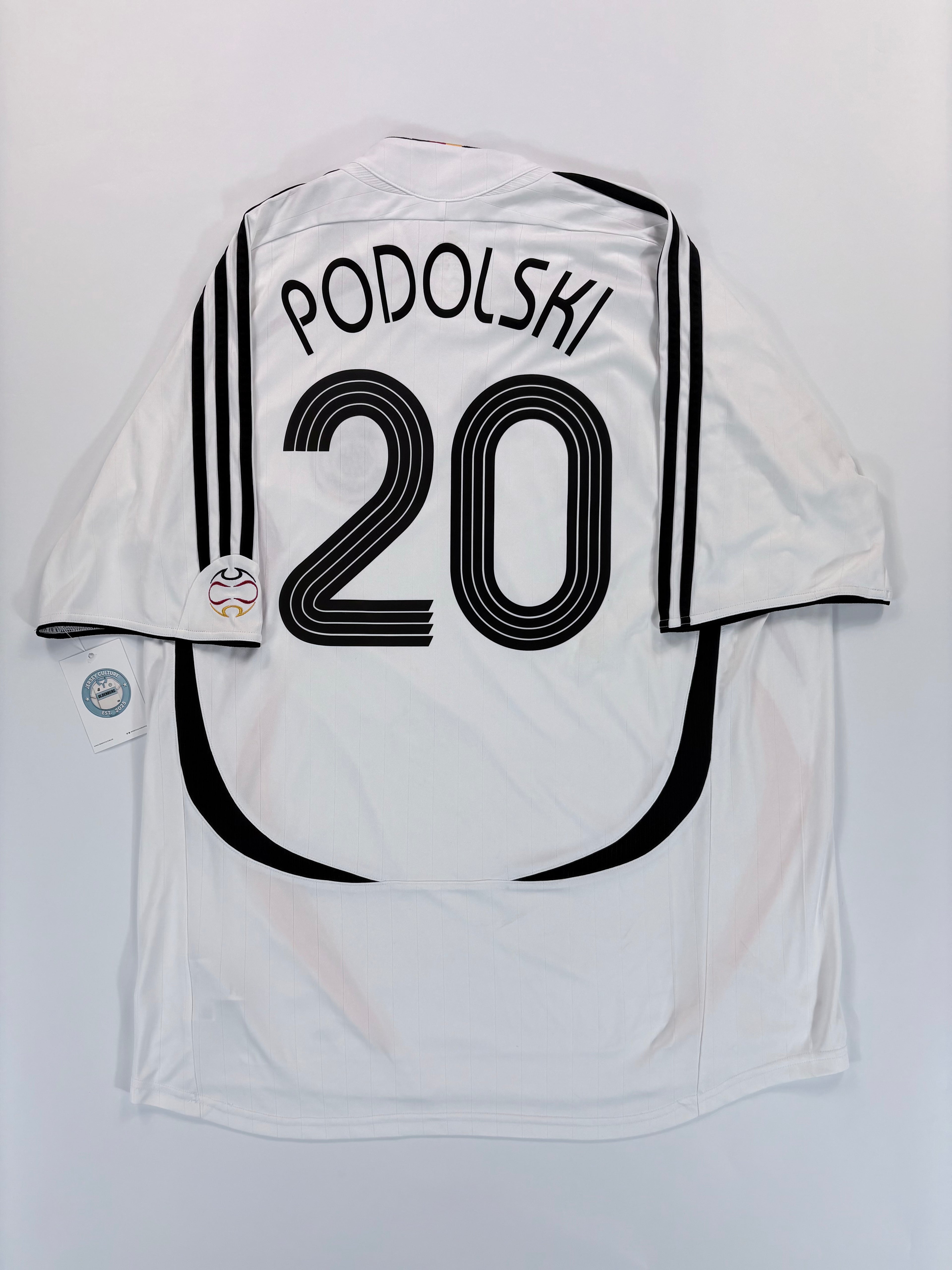 Deutschland Heimtrikot WM 2006 - #20 Podolski - XL