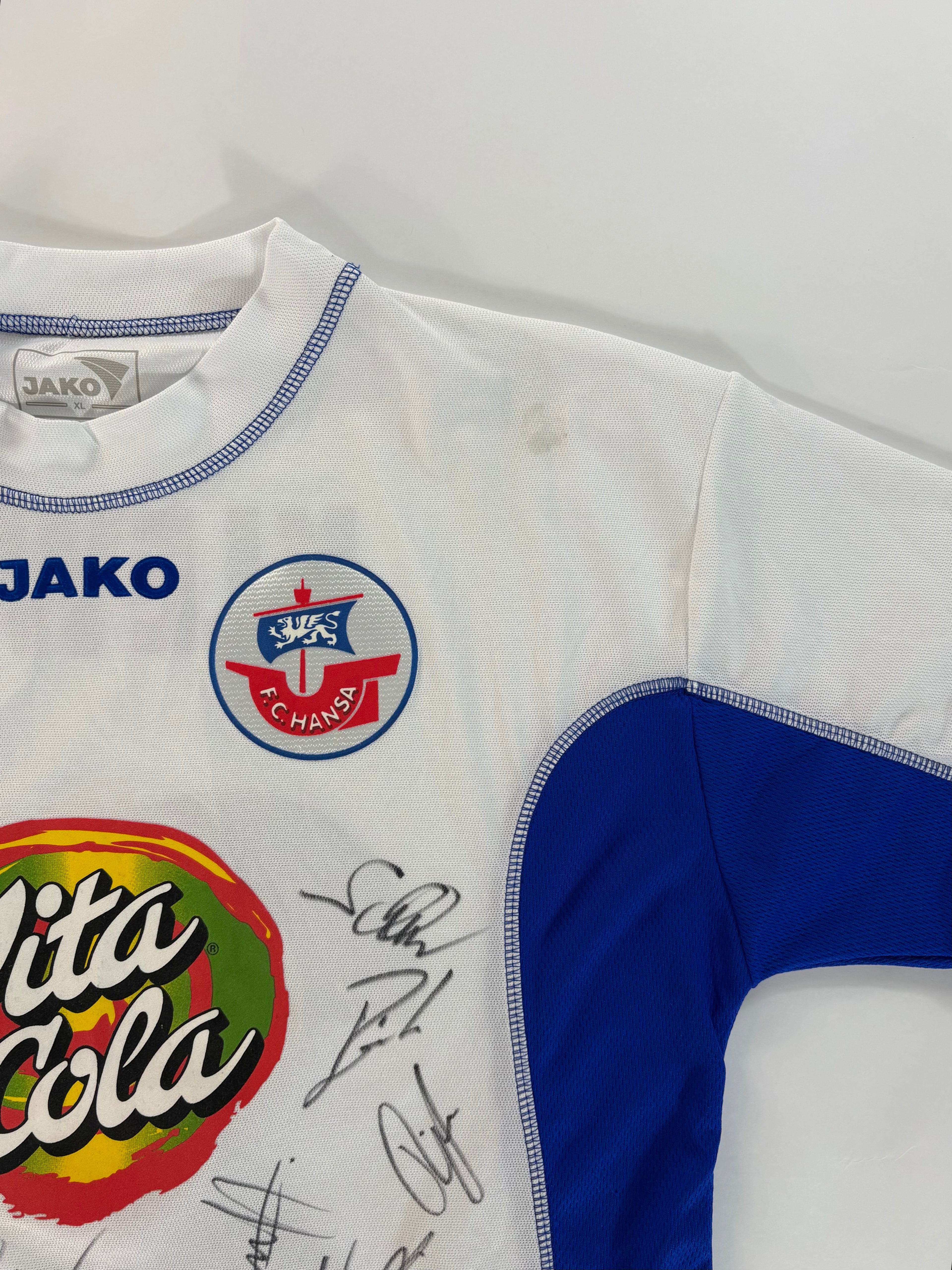 Hansa Rostock Auswärtstrikot 2002/2003 - #21 Klewer - XL