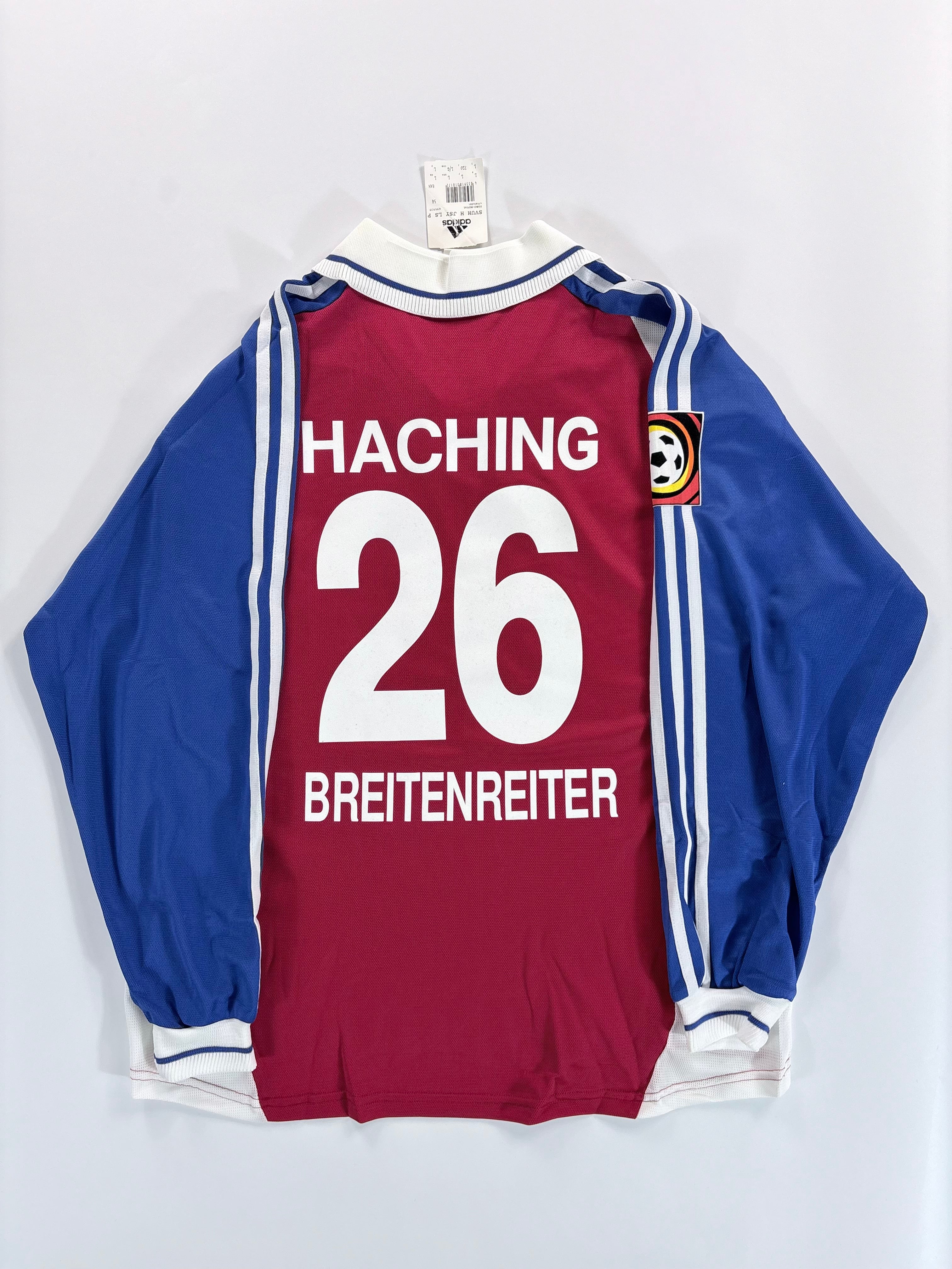 SpVgg Unterhaching Heimtrikot 2000/2001 - #26 Breitenreiter - L - Mit Etikett