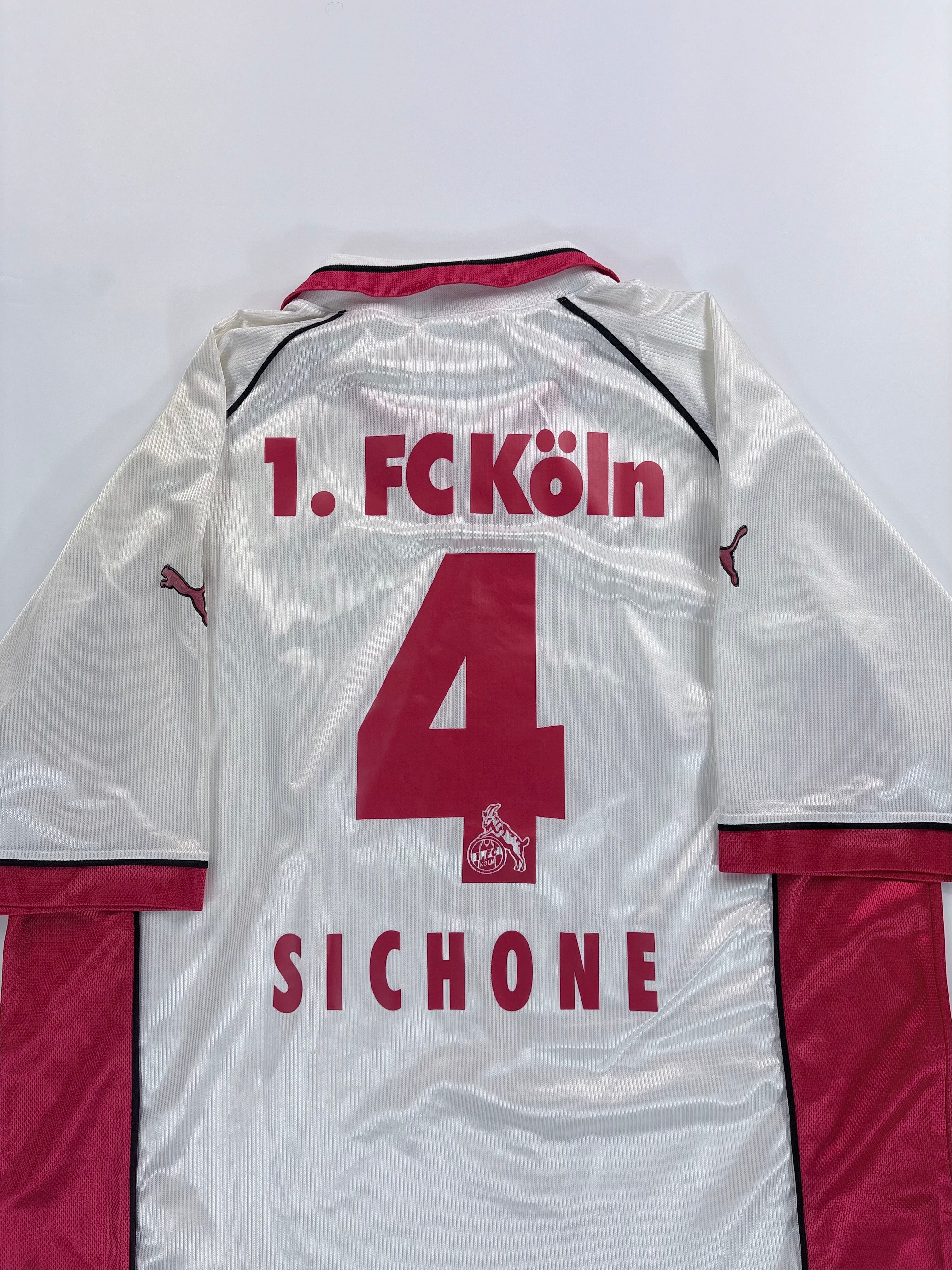 1. FC Köln Heimtrikot 1998/1999 - #4 Sichone - XXL