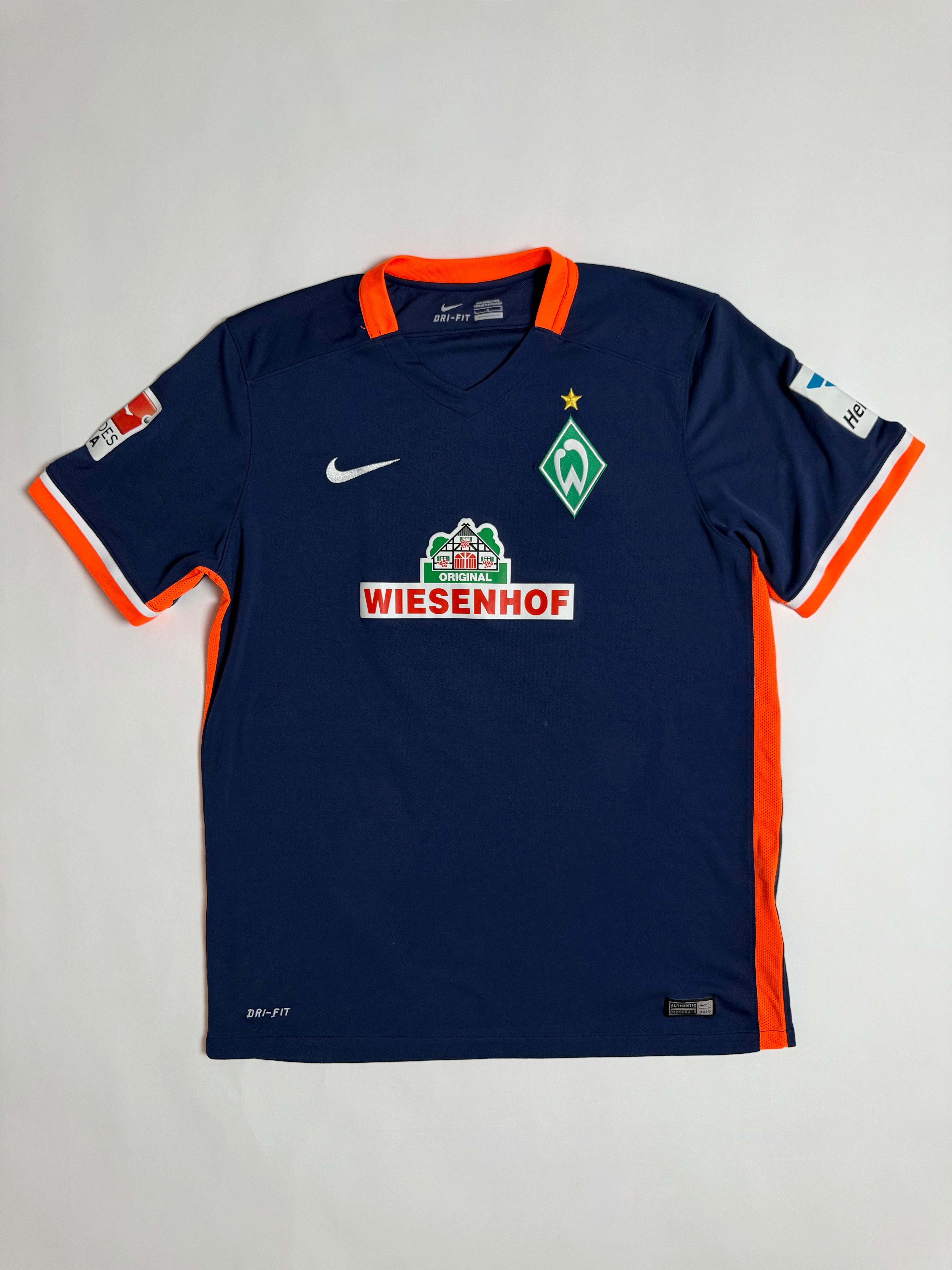 Werder Bremen Auswärtstrikot 15/16 - #16 Junuzovic - L