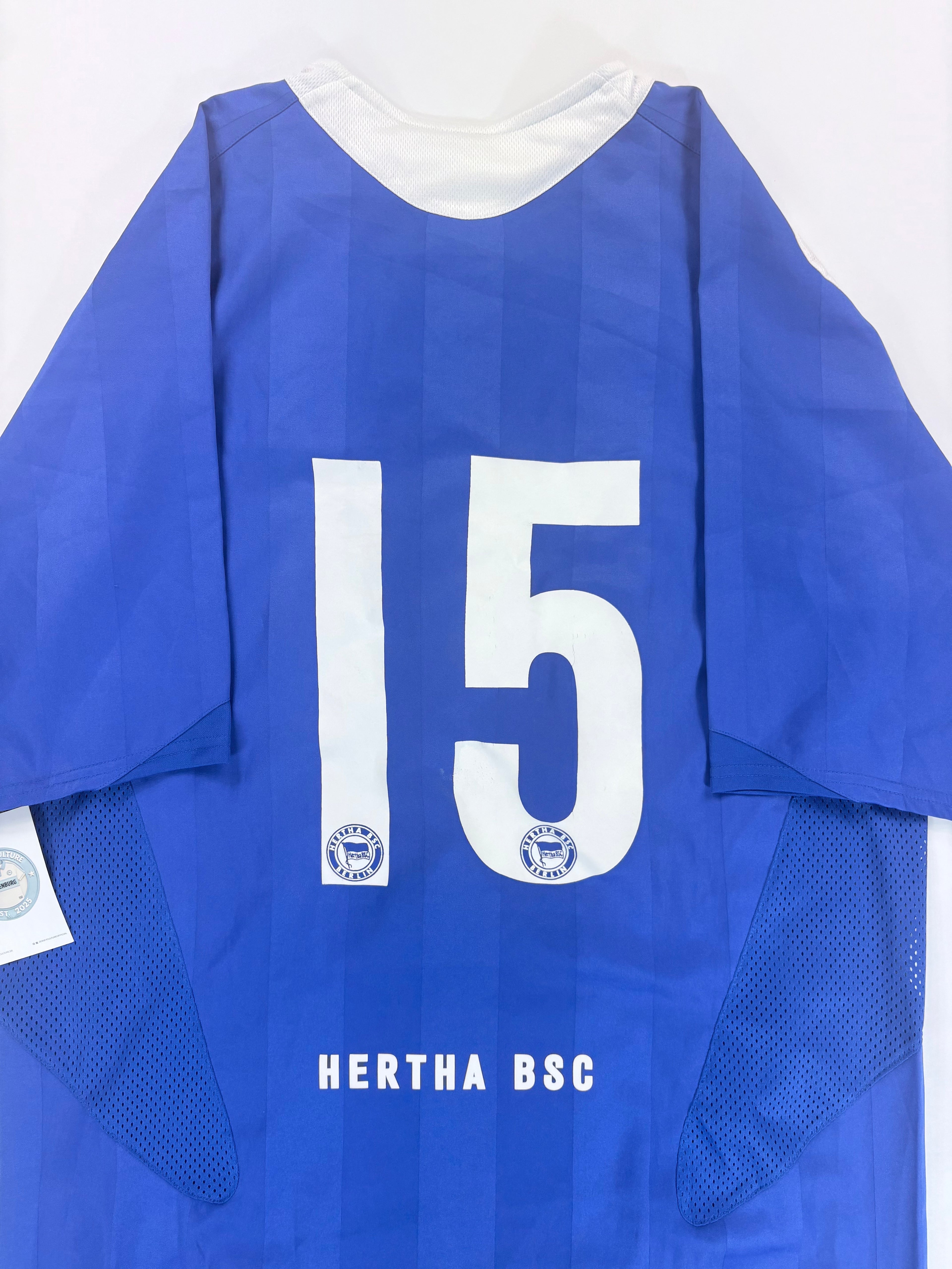 Hertha BSC Heimtrikot 2005/2006 - #15 - L - Spielertrikot