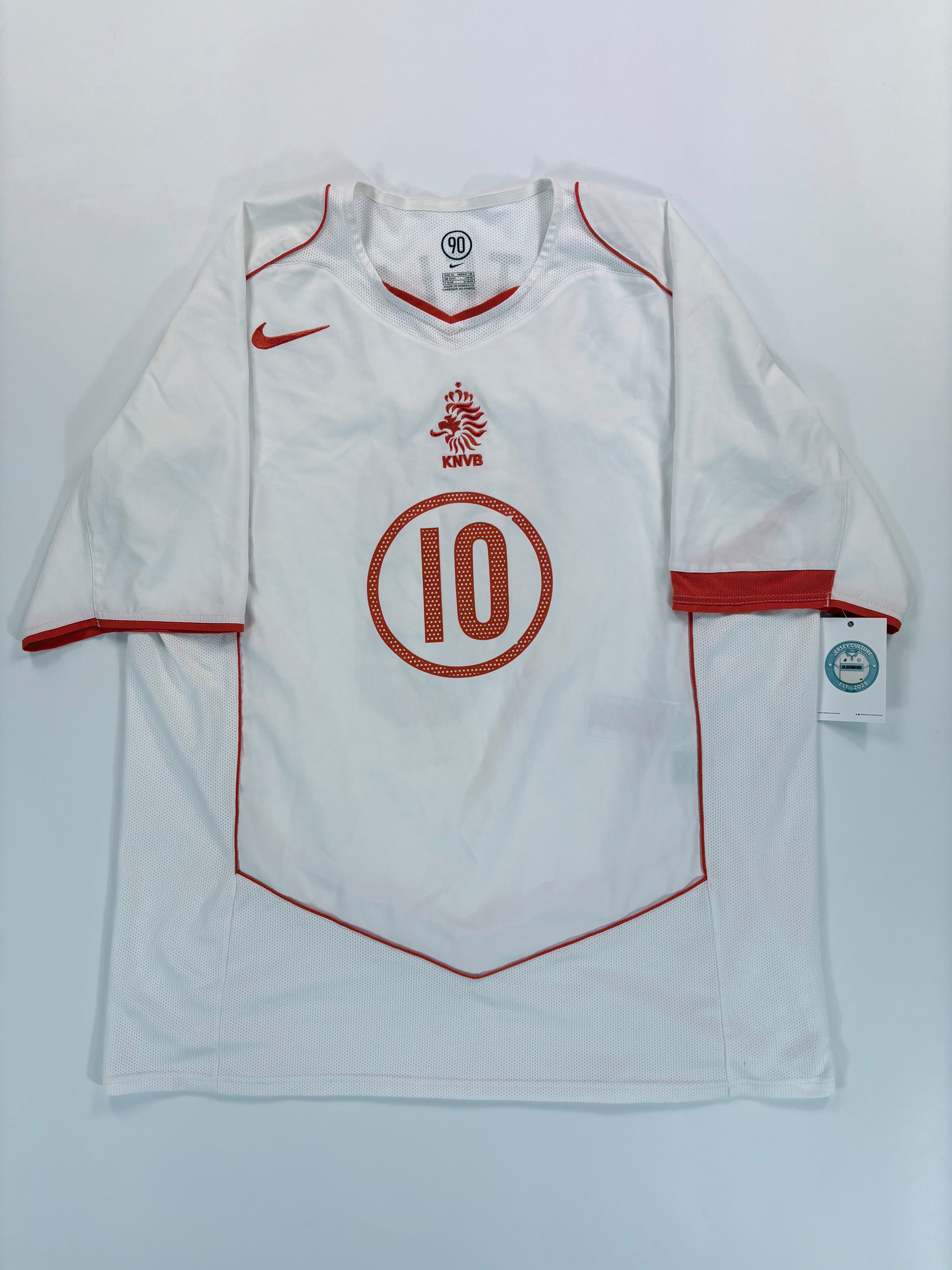 Niederlande Auswärtstrikot EM 2004 - #10 van Nistelrooy - XL