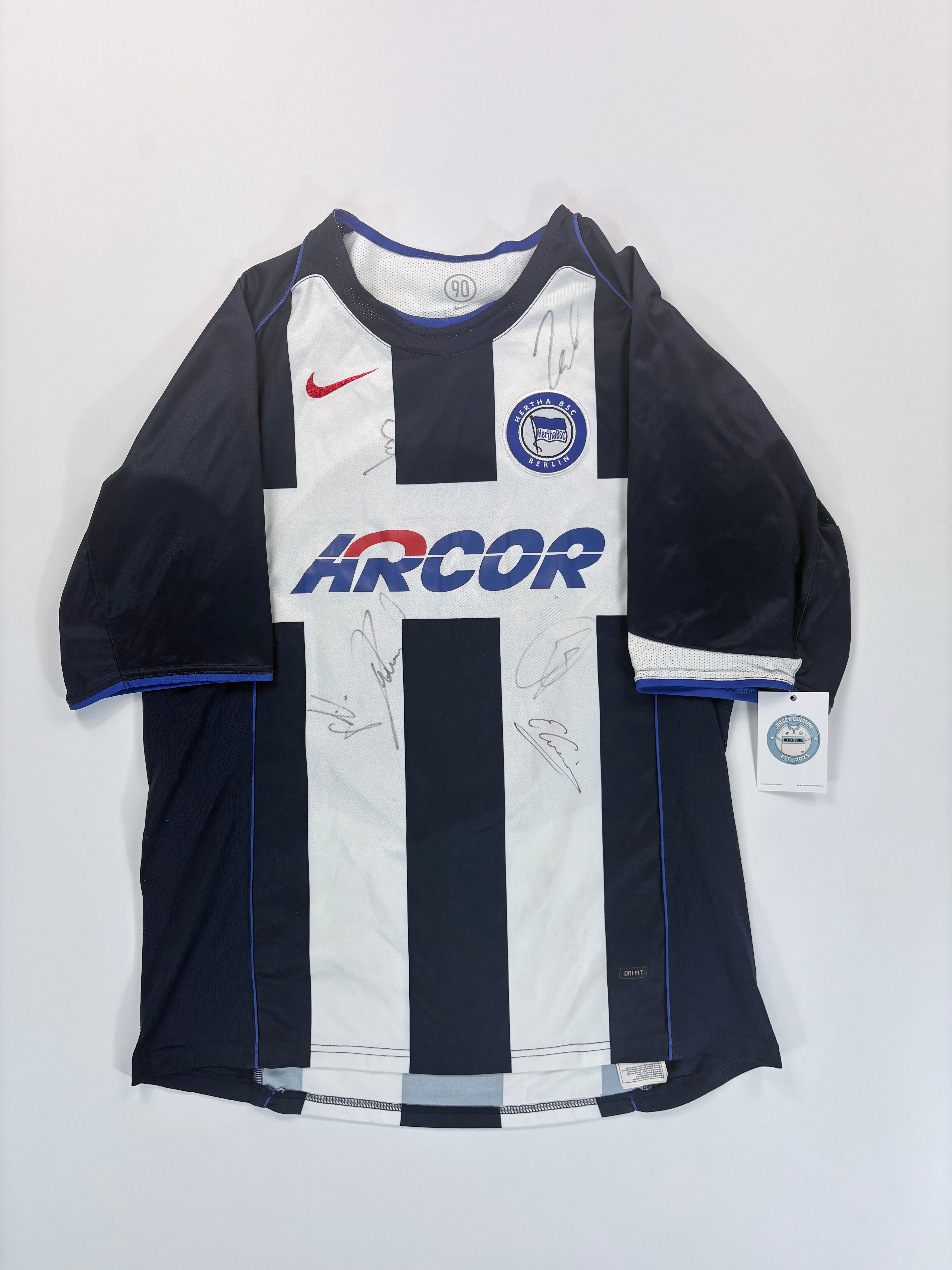 Hertha BSC Auswärtstrikot 2005/2006 - #11 Gilberto - L