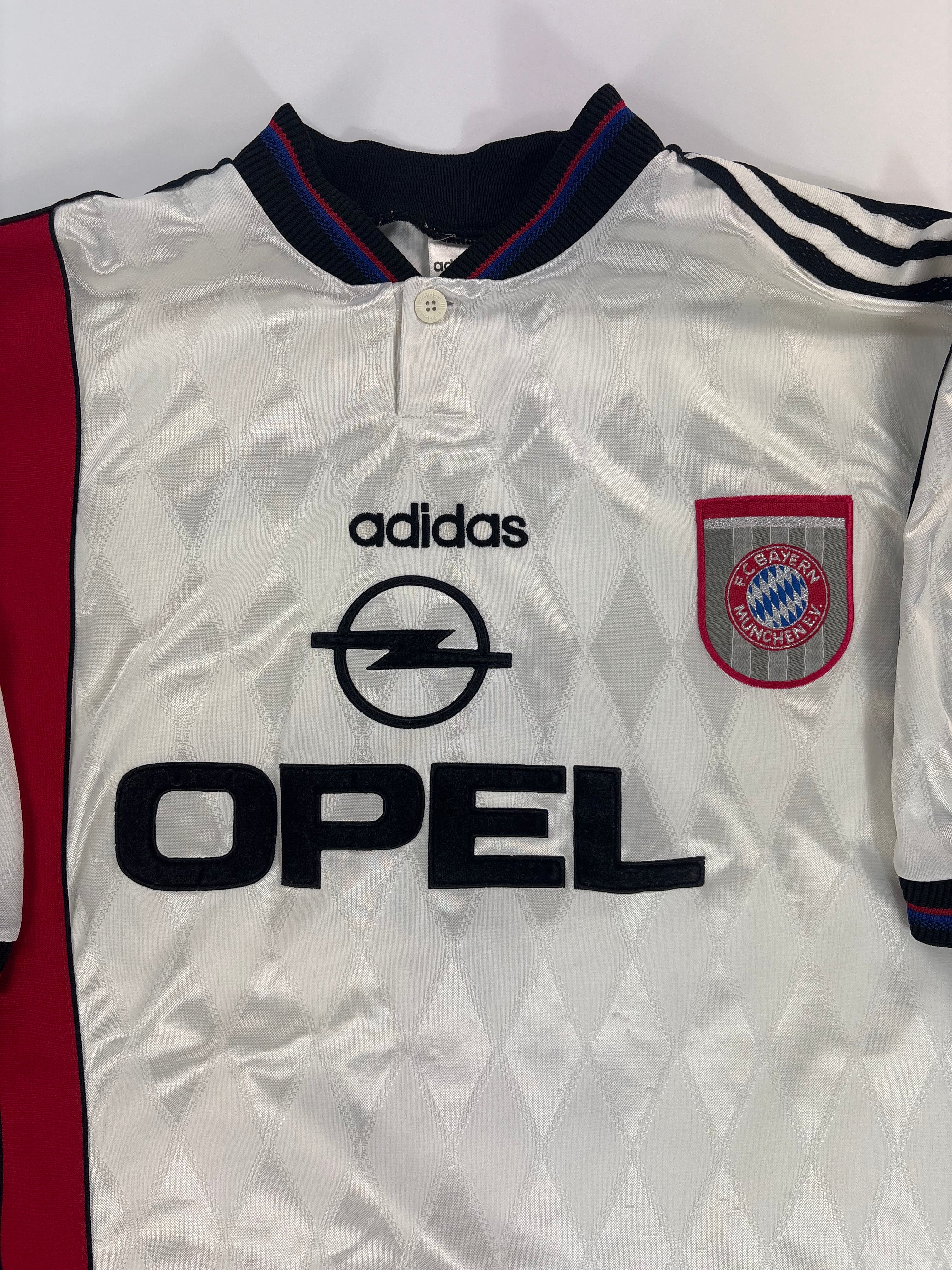 Bayern München Auswärtstrikot 1996/1997  - #7 Scholl - XXL