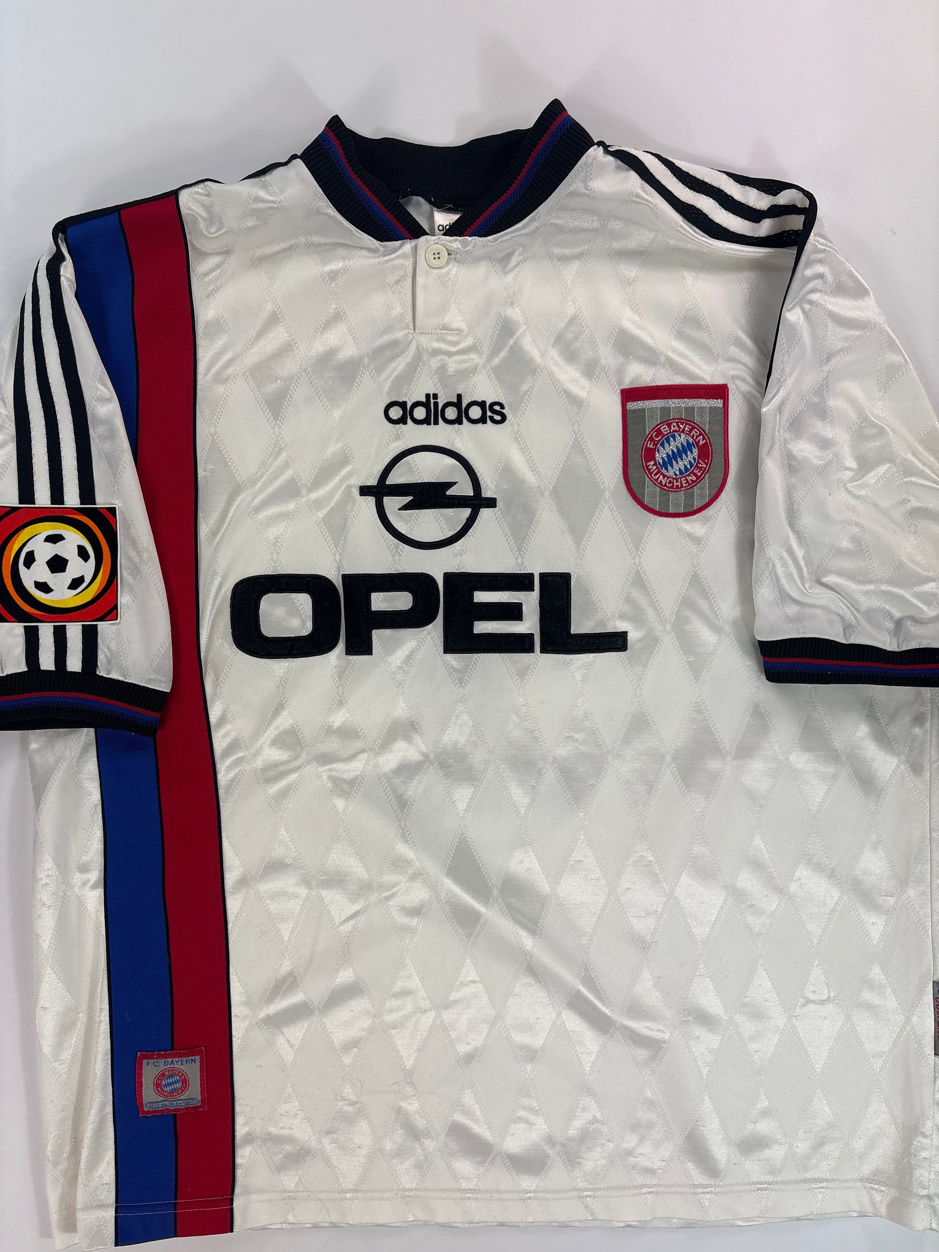 Bayern München Auswärtstrikot 1996/1997  - #7 Scholl - XXL
