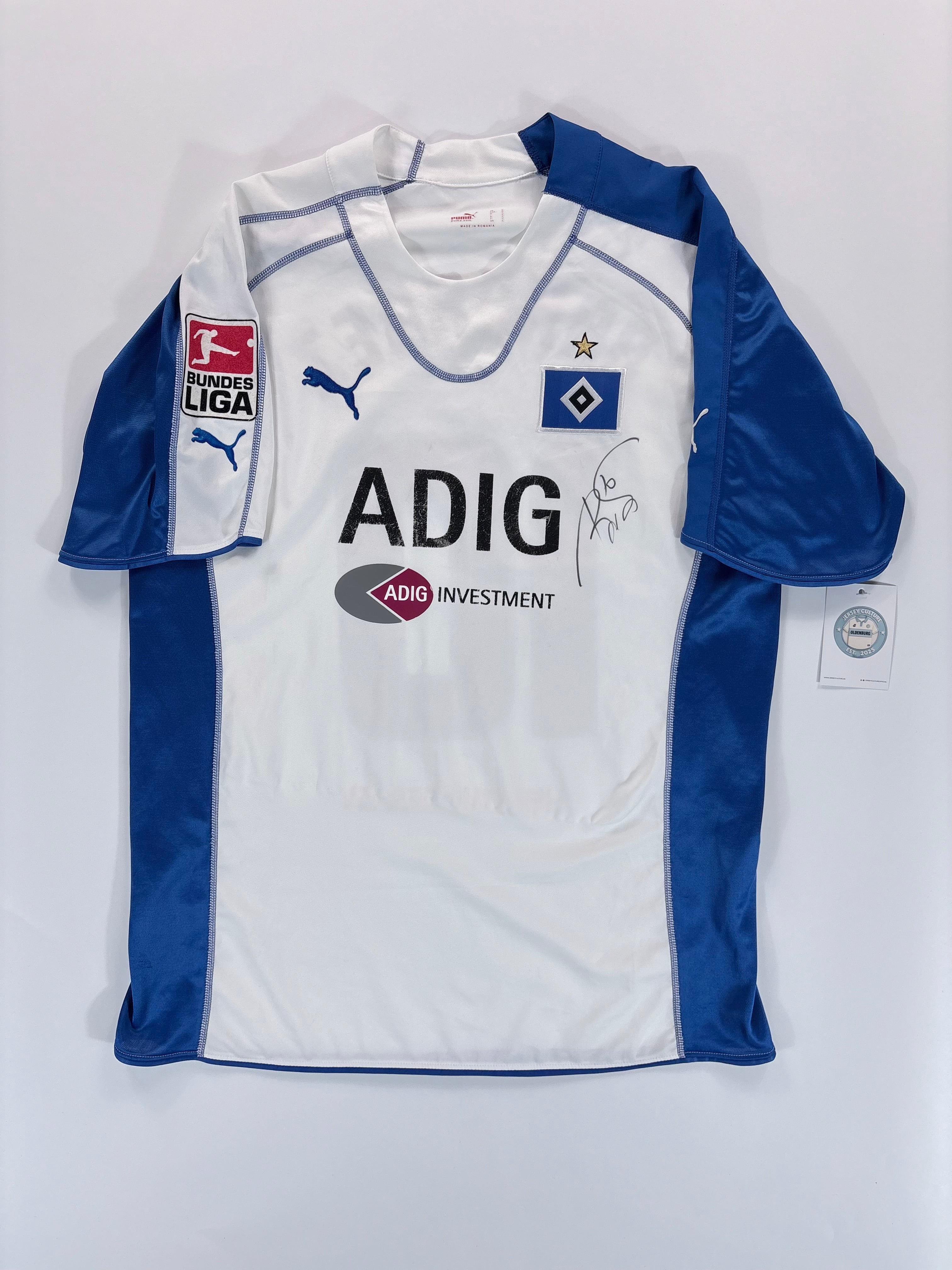 Hamburger SV Heimtrikot 2005/2006 - #10 Barbarez - L