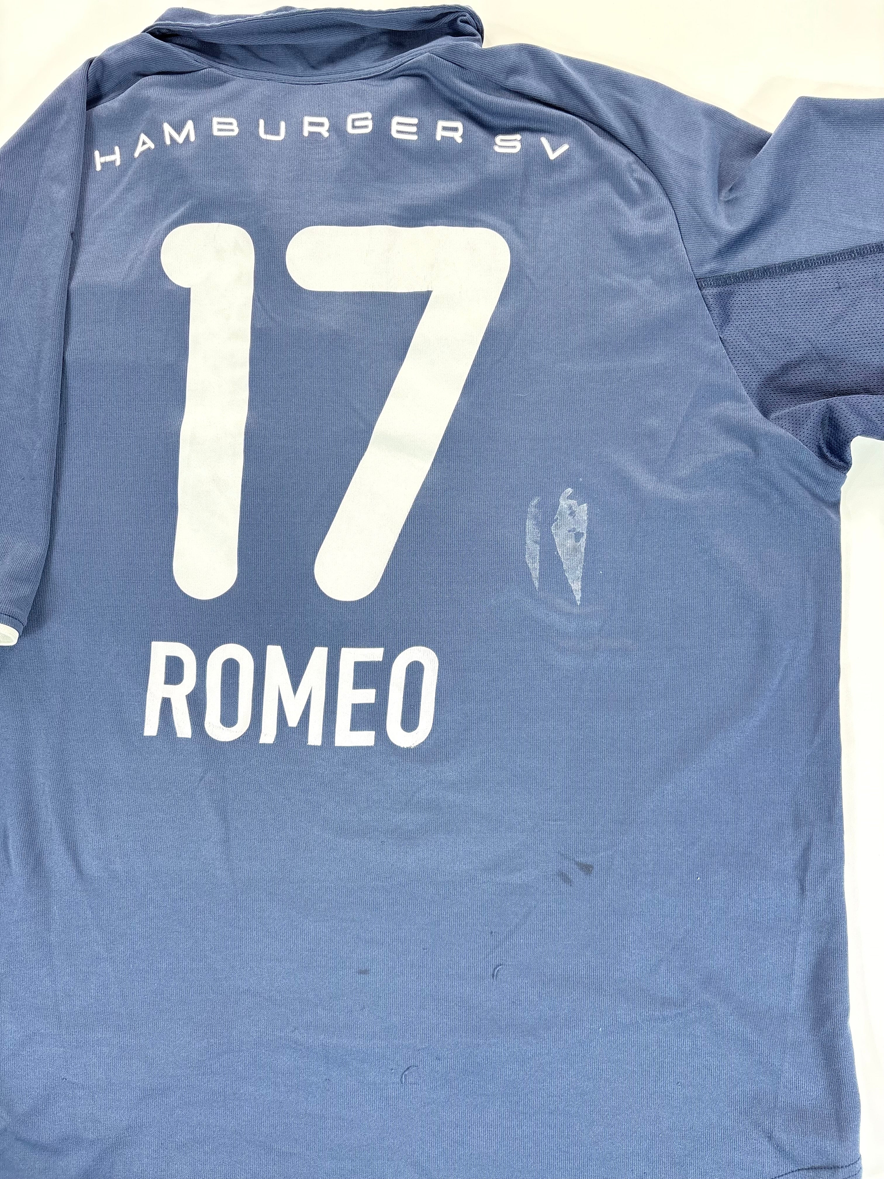 Hamburger SV Auswärtstrikot 2001/2002 - #17 Romeo - XXL