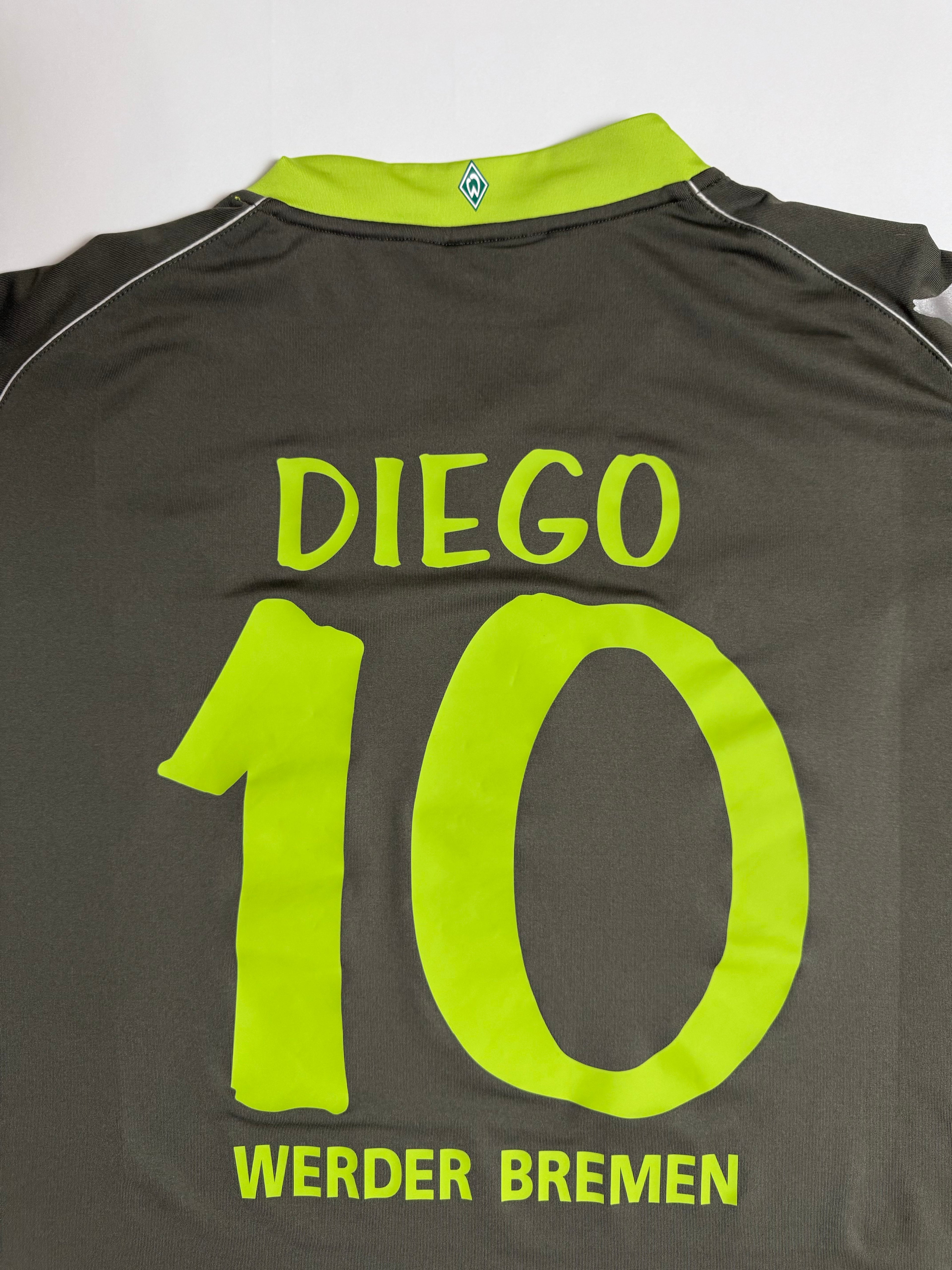 Werder Bremen Auswärtstrikot 07/08 - #10 Diego - XXXL