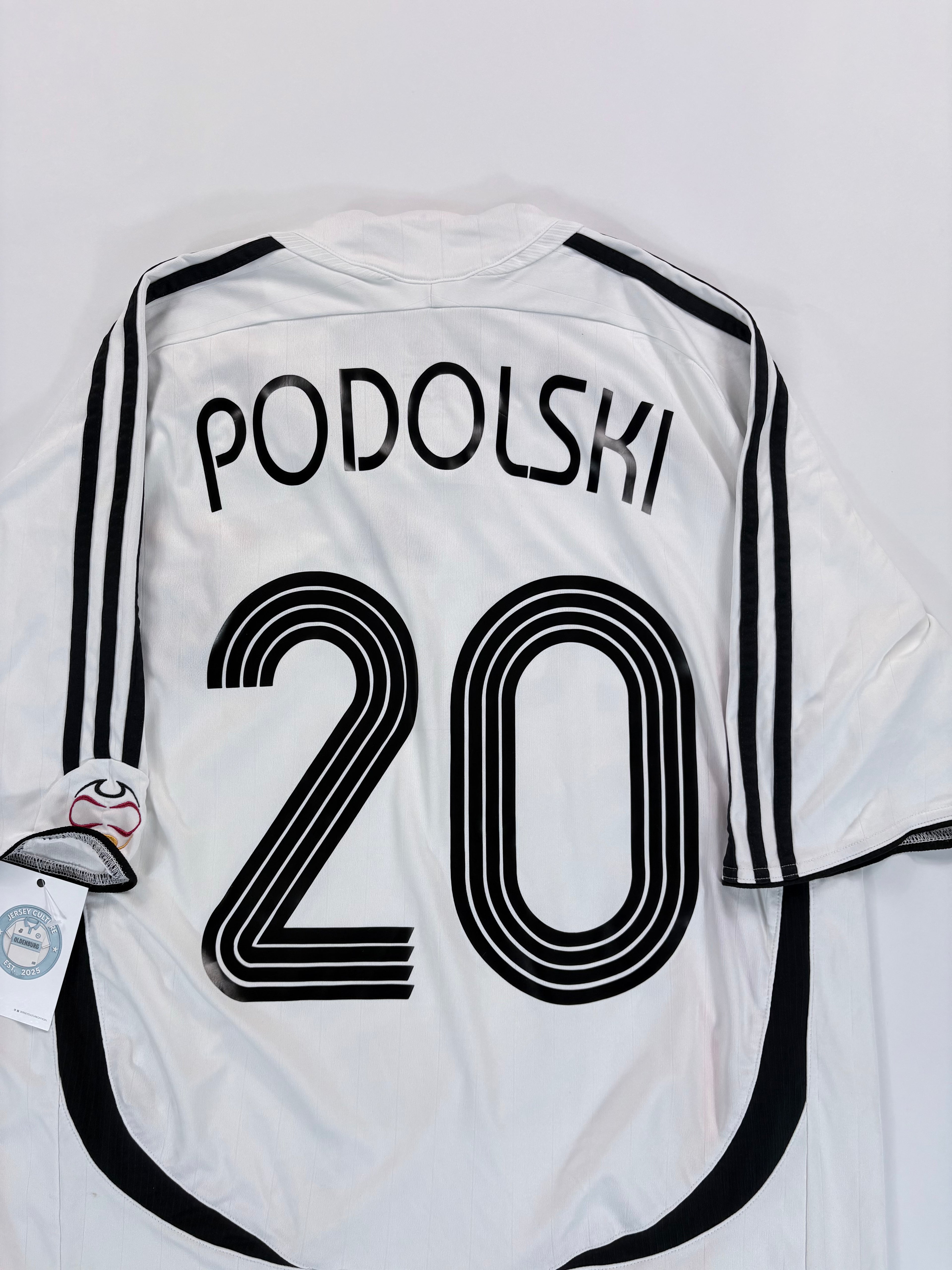 Deutschland Heimtrikot WM 2006 - #20 Podolski - XL