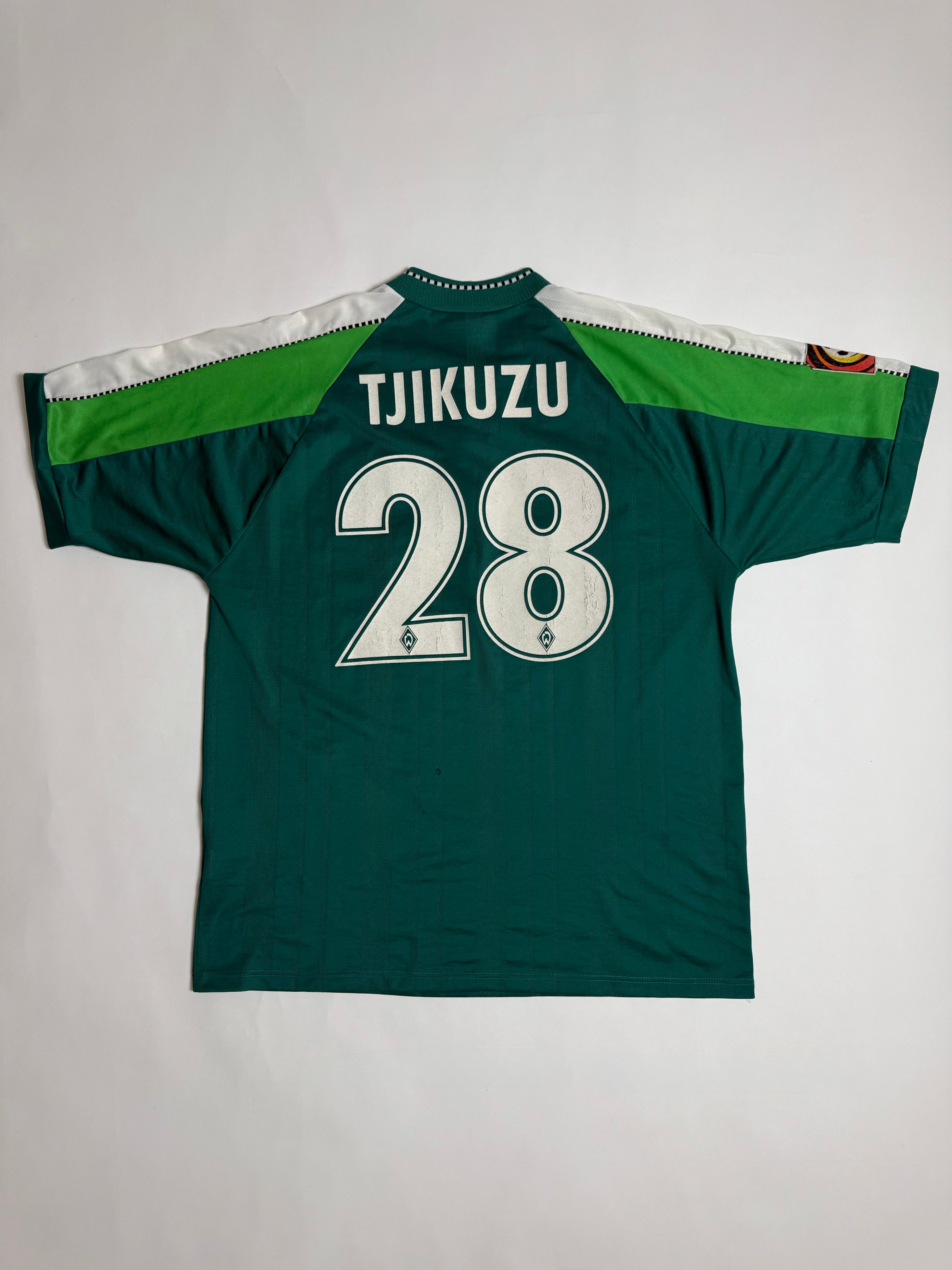 Werder Bremen Auswärtstrikot 98/99 - #Tjikuzu - XXL