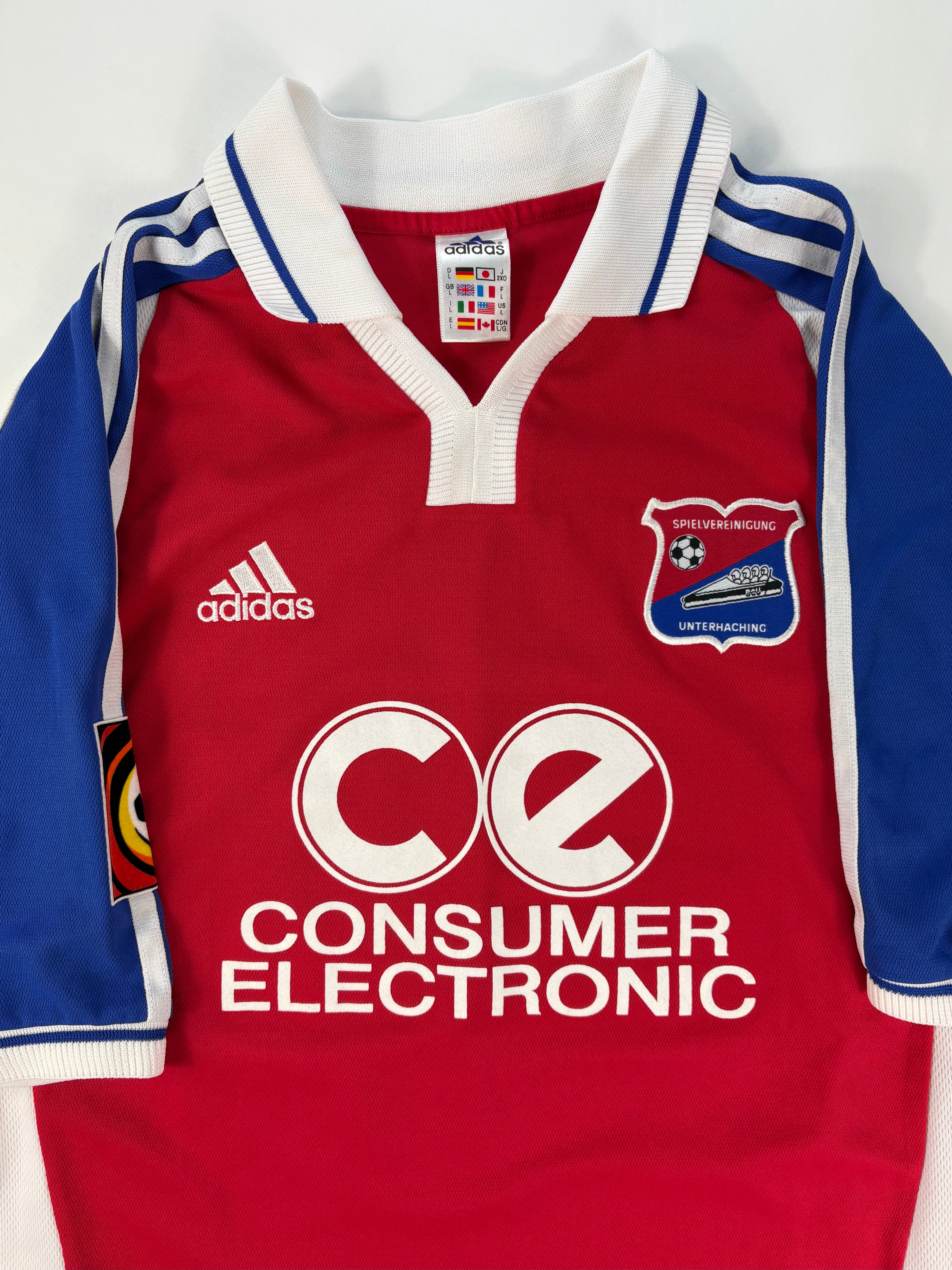 SpVgg Unterhaching Heimtrikot 2000/2001 - #23 Zdrilic - L
