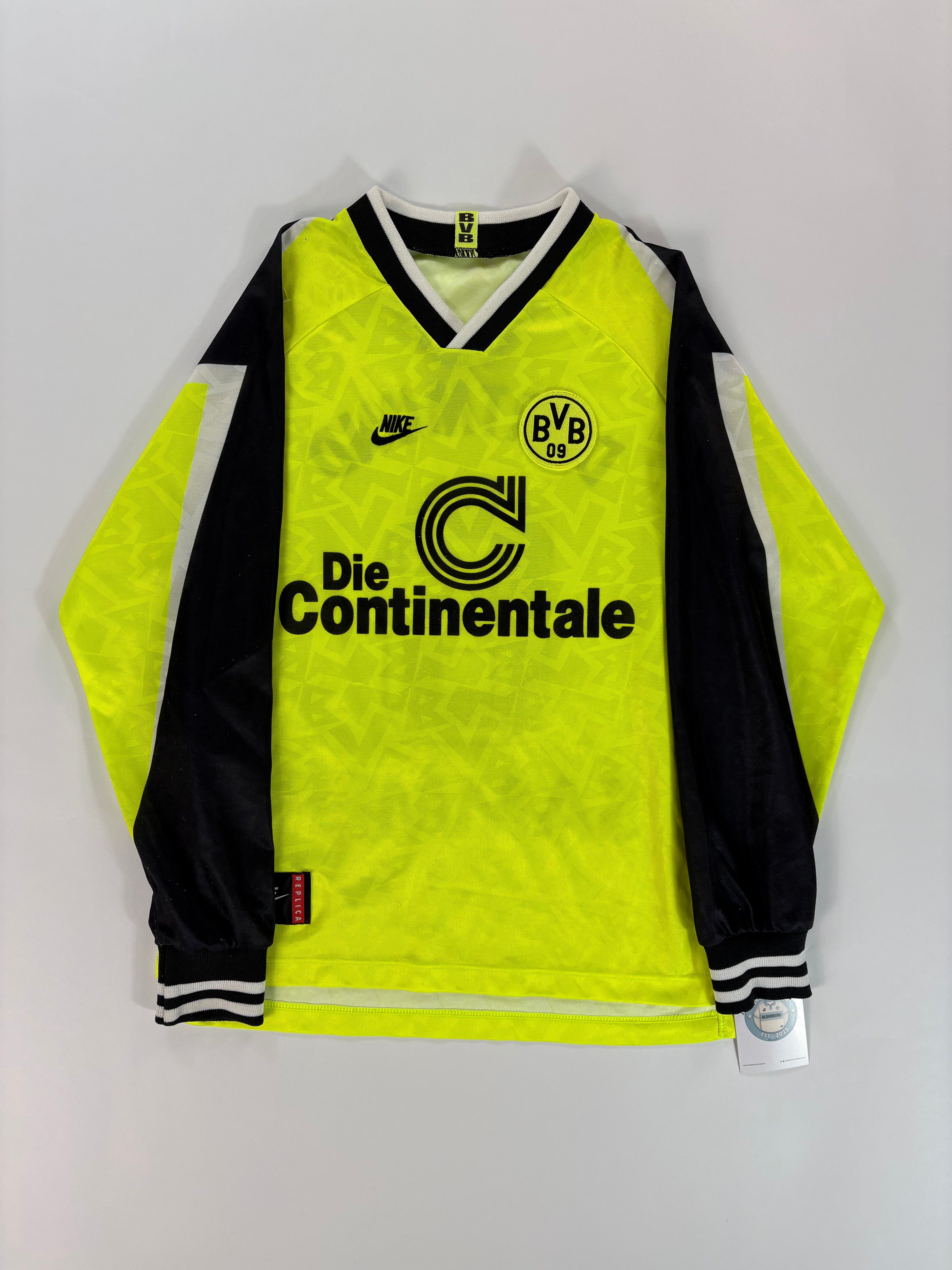 Borussia Dortmund Heimtrikot 1995/1996 - #6 Sammer - S