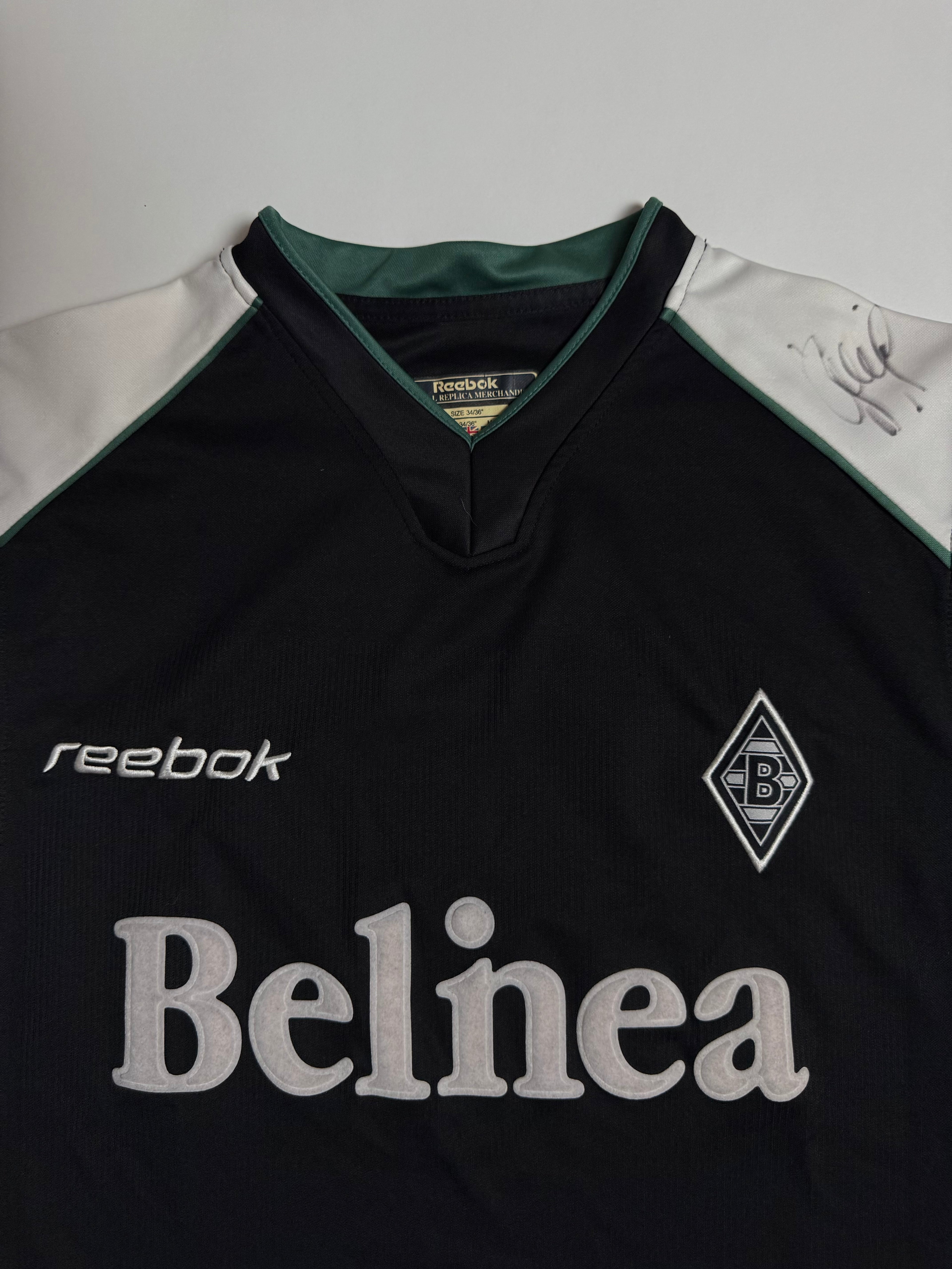 Borussia Mönchengladbach Auswärtstrikot 02/03 - #17 Lanzaat- M
