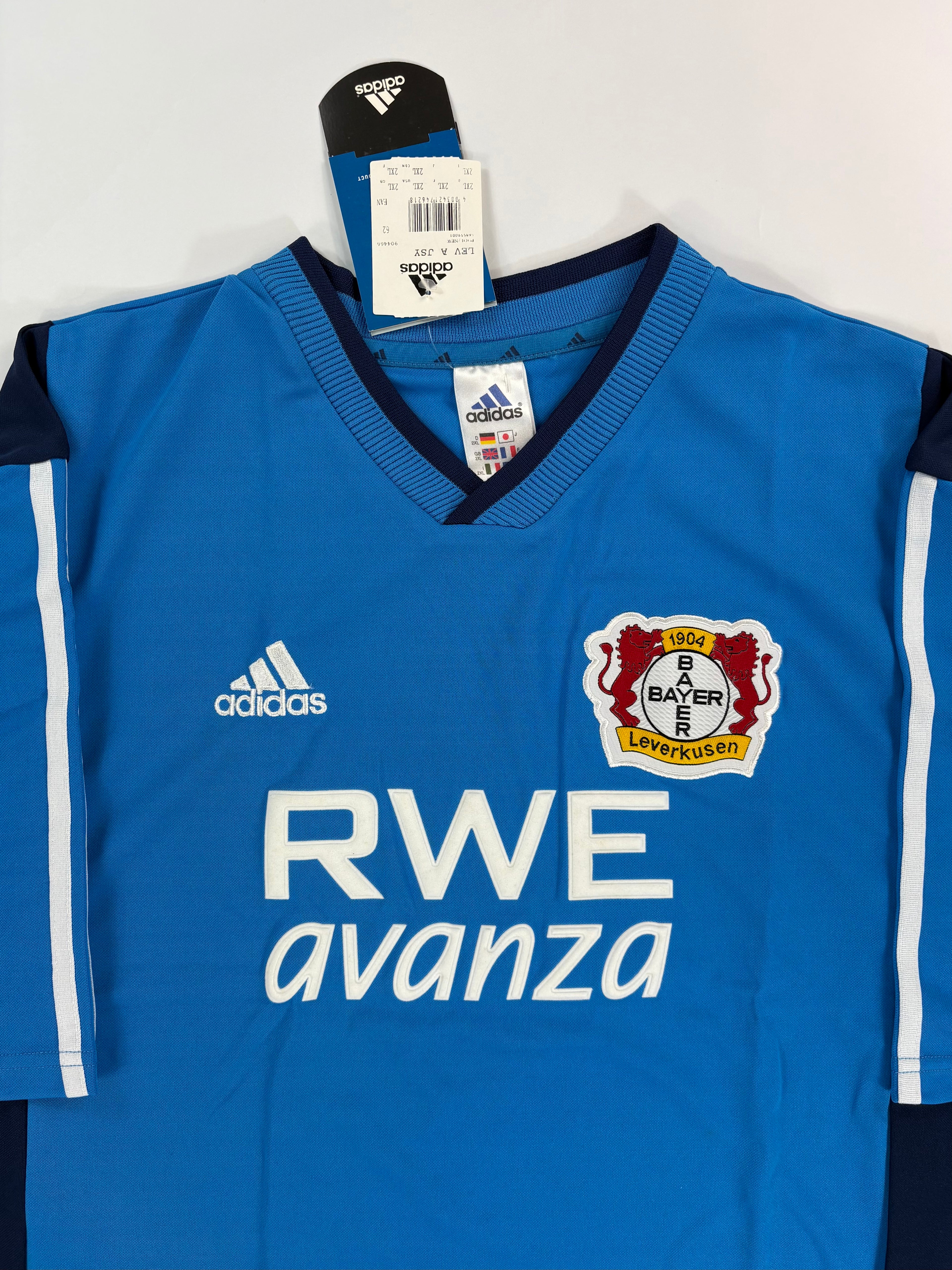 Bayer 04 Leverkusen Auswärtstrikot 2002/2003 - XXL