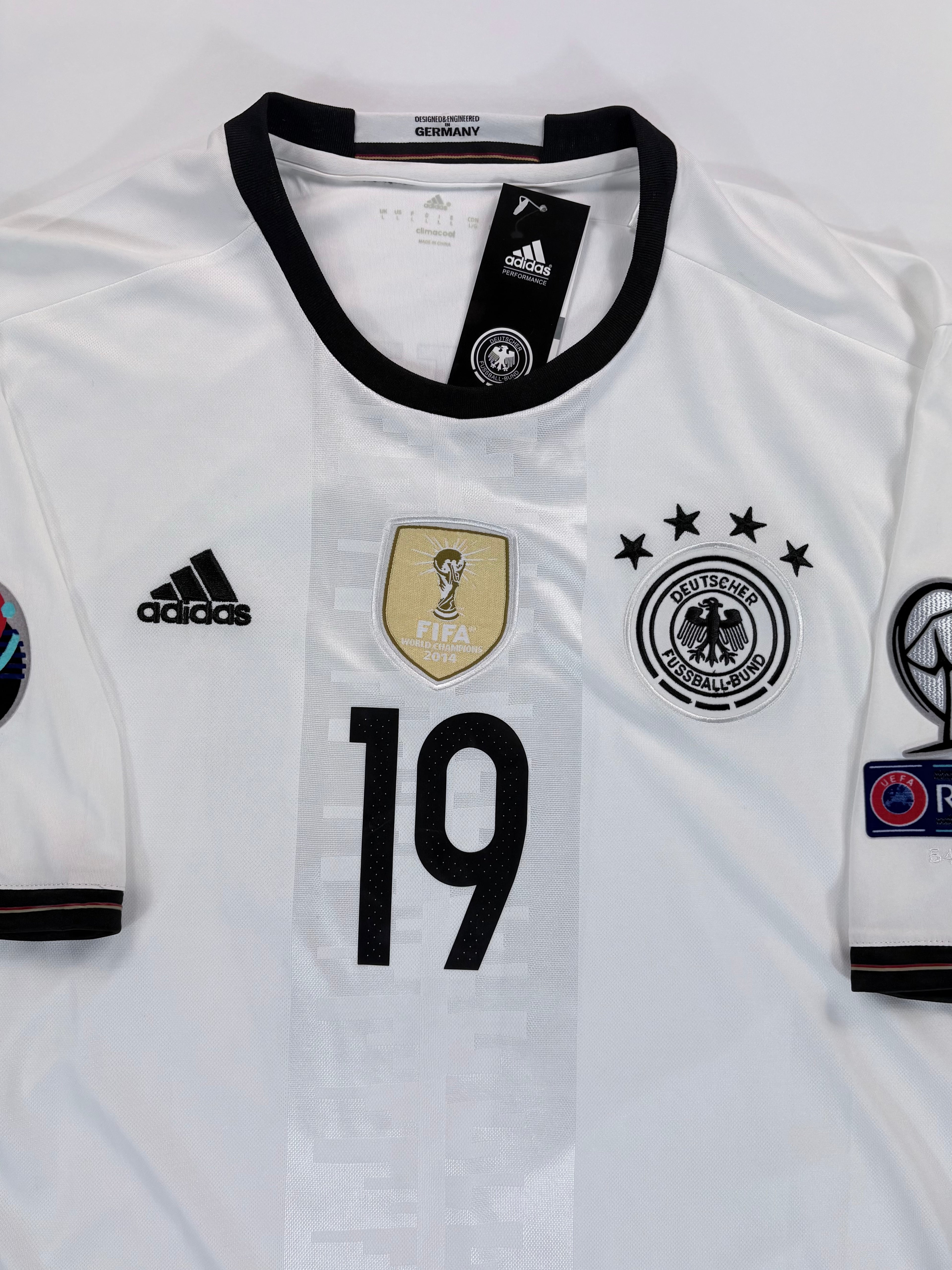 Deutschland Heimtrikot EM 2016 - #19 Götze - L - NEU!