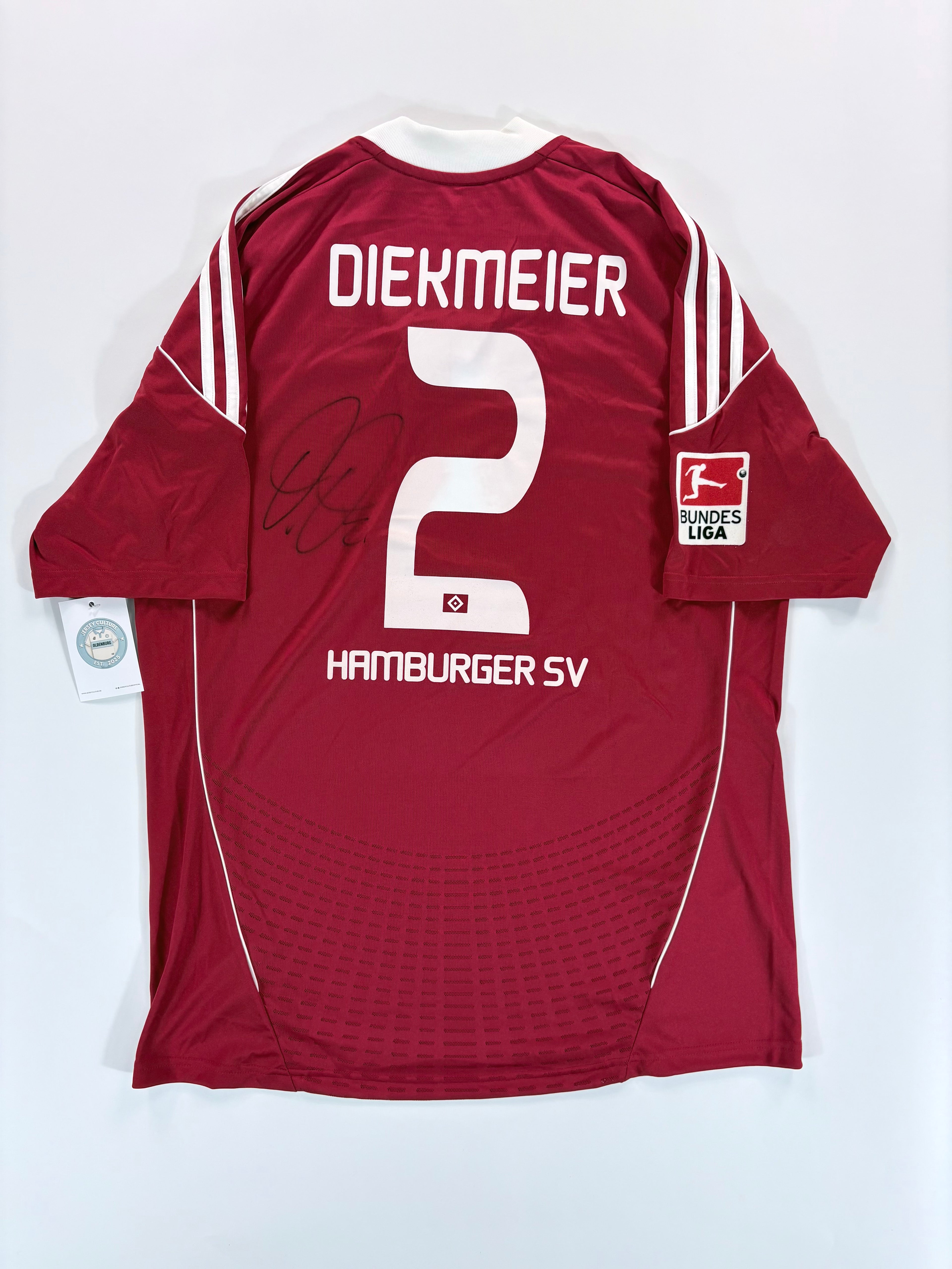 Hamburger SV 3. Trikot 2007/2008 - #2 Diekmeier - XL - Spielertrikot