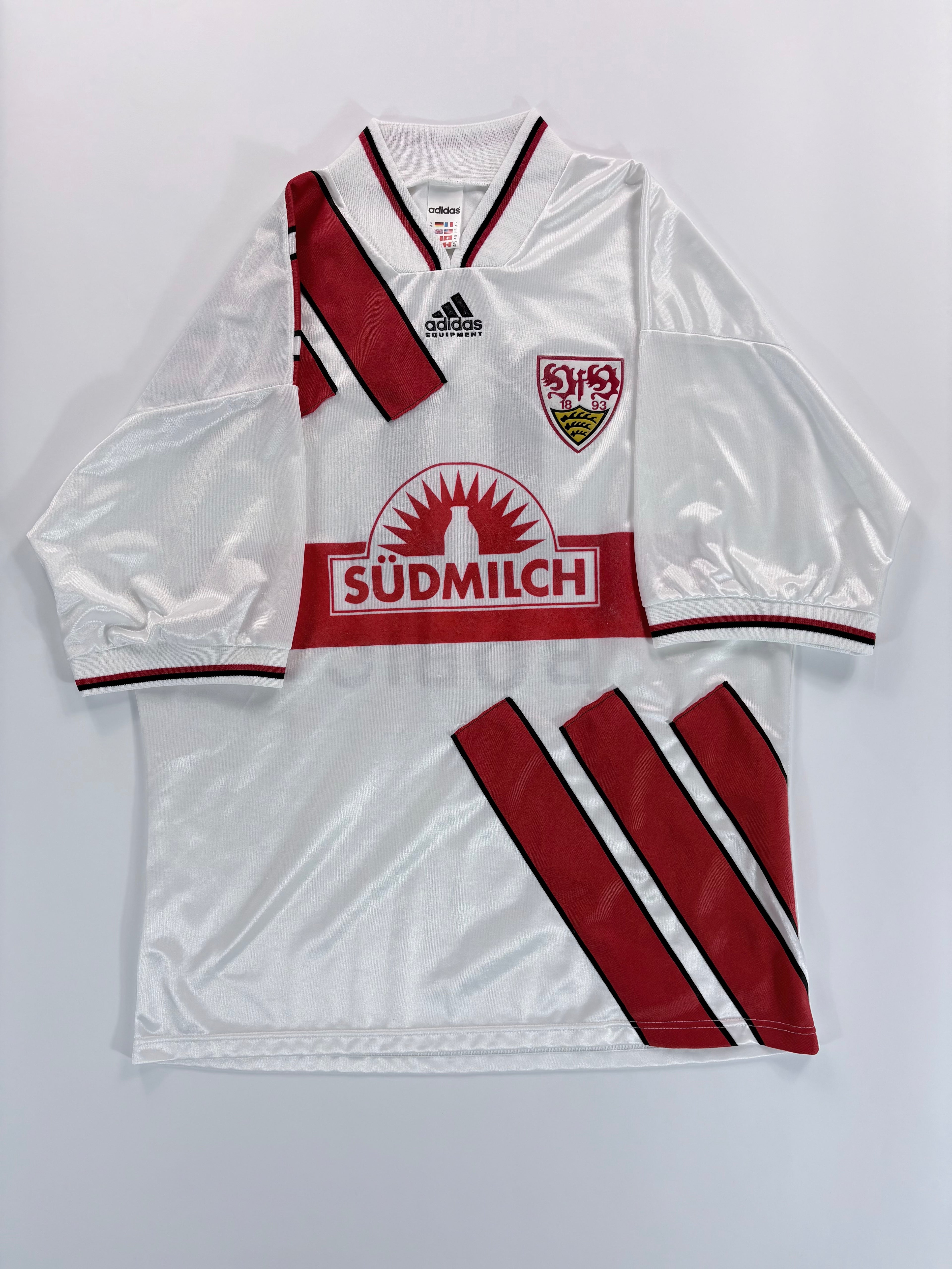 VfB Stuttgart Heimtrikot 1995/1996 - #11 Bobic - XL
