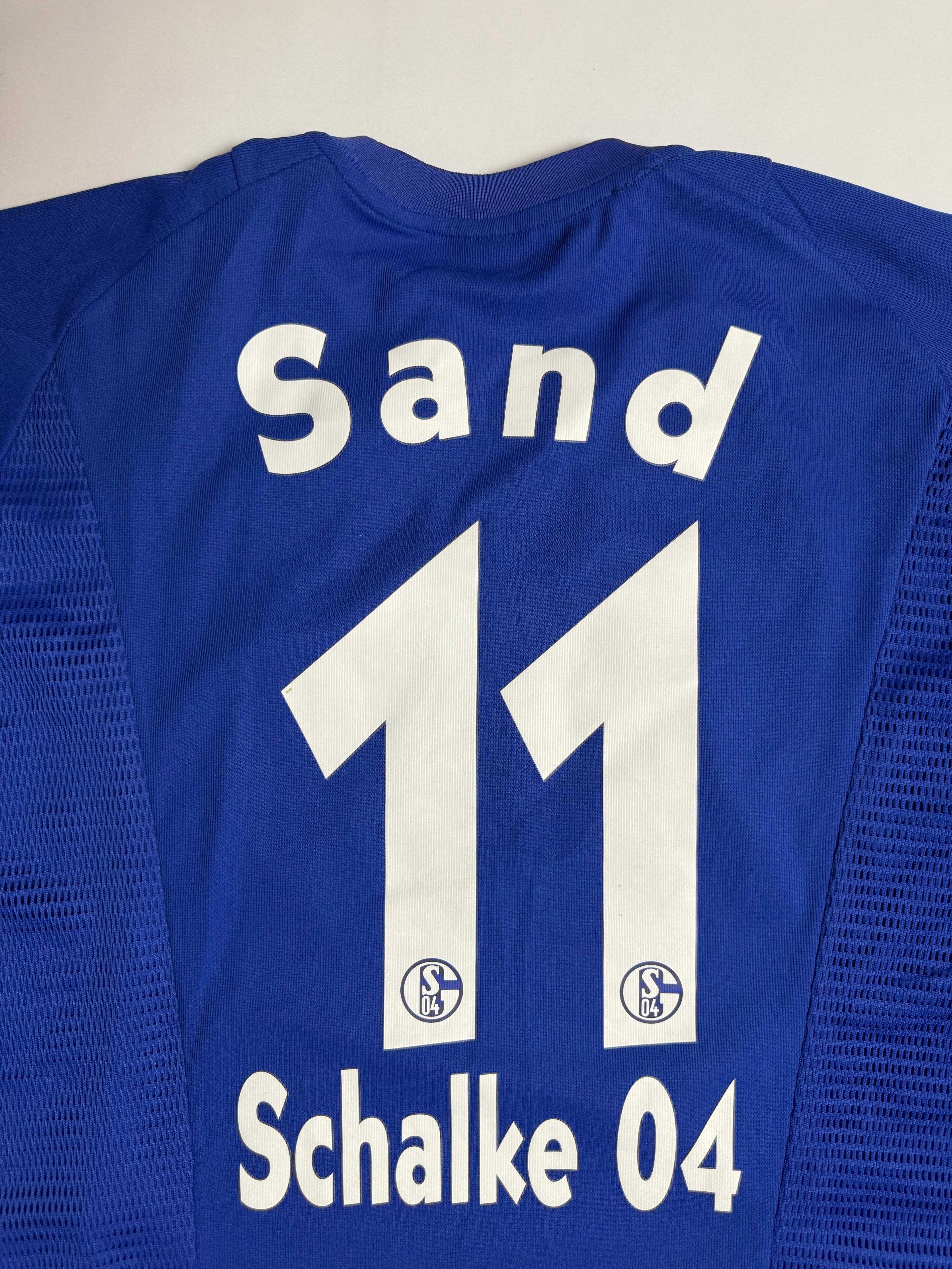 Schalke 04 Heimtrikot 02/03 - #11 Sand - XXL