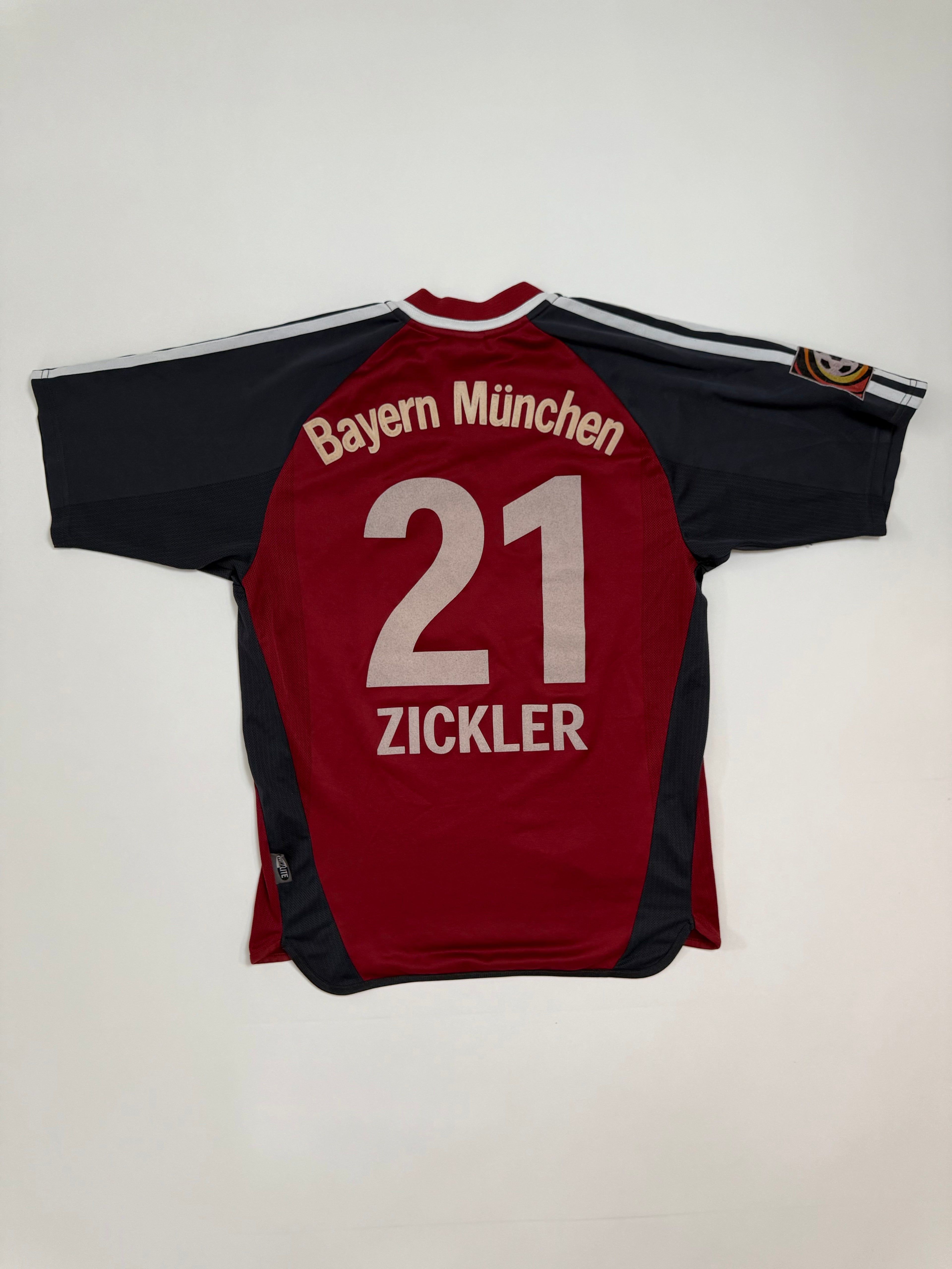Bayern München Heim 01/02 - #21 Zickler - S