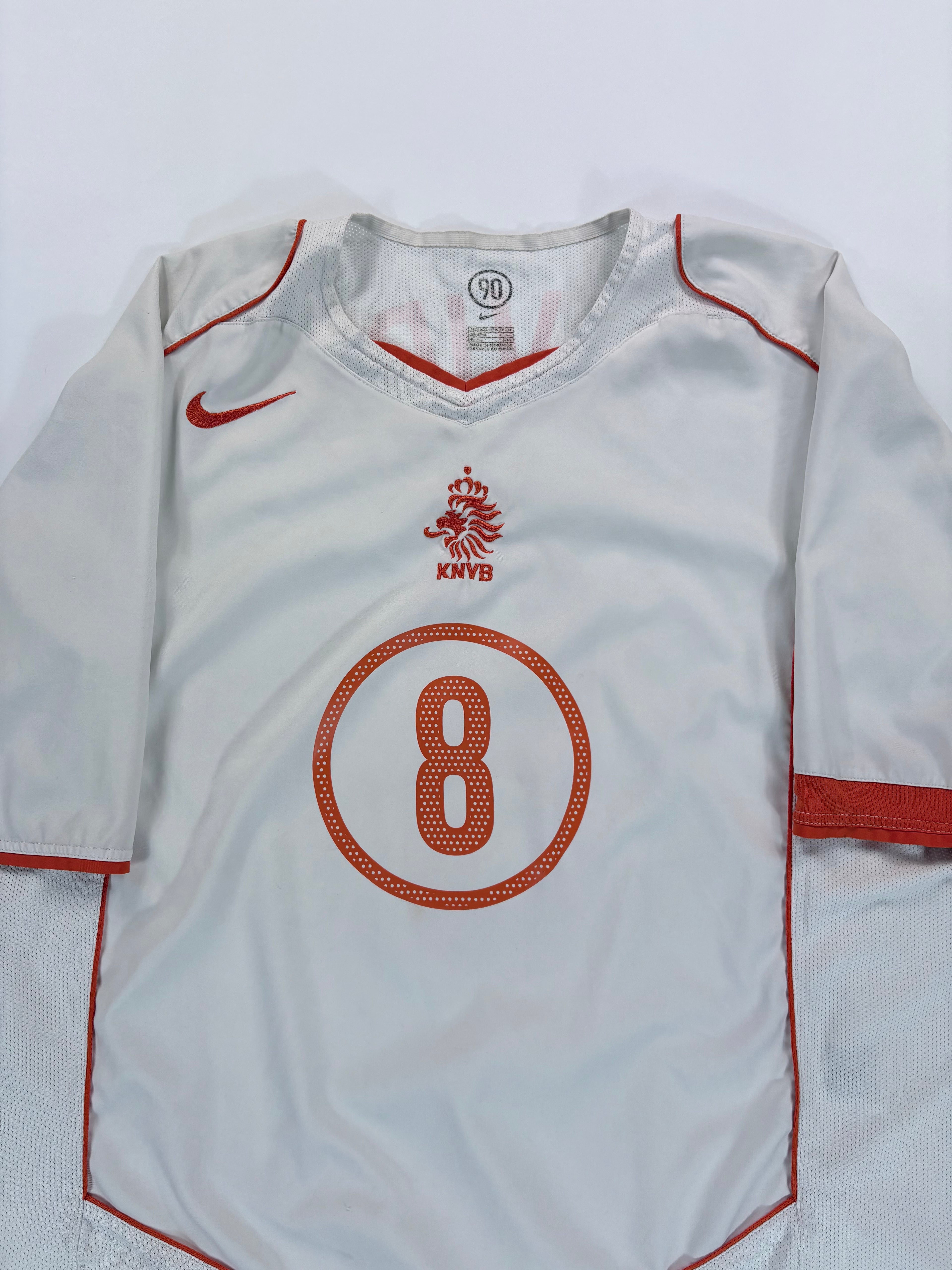 Niederlande Auswärtstrikot EM 2004 - #8 Davids - XXL