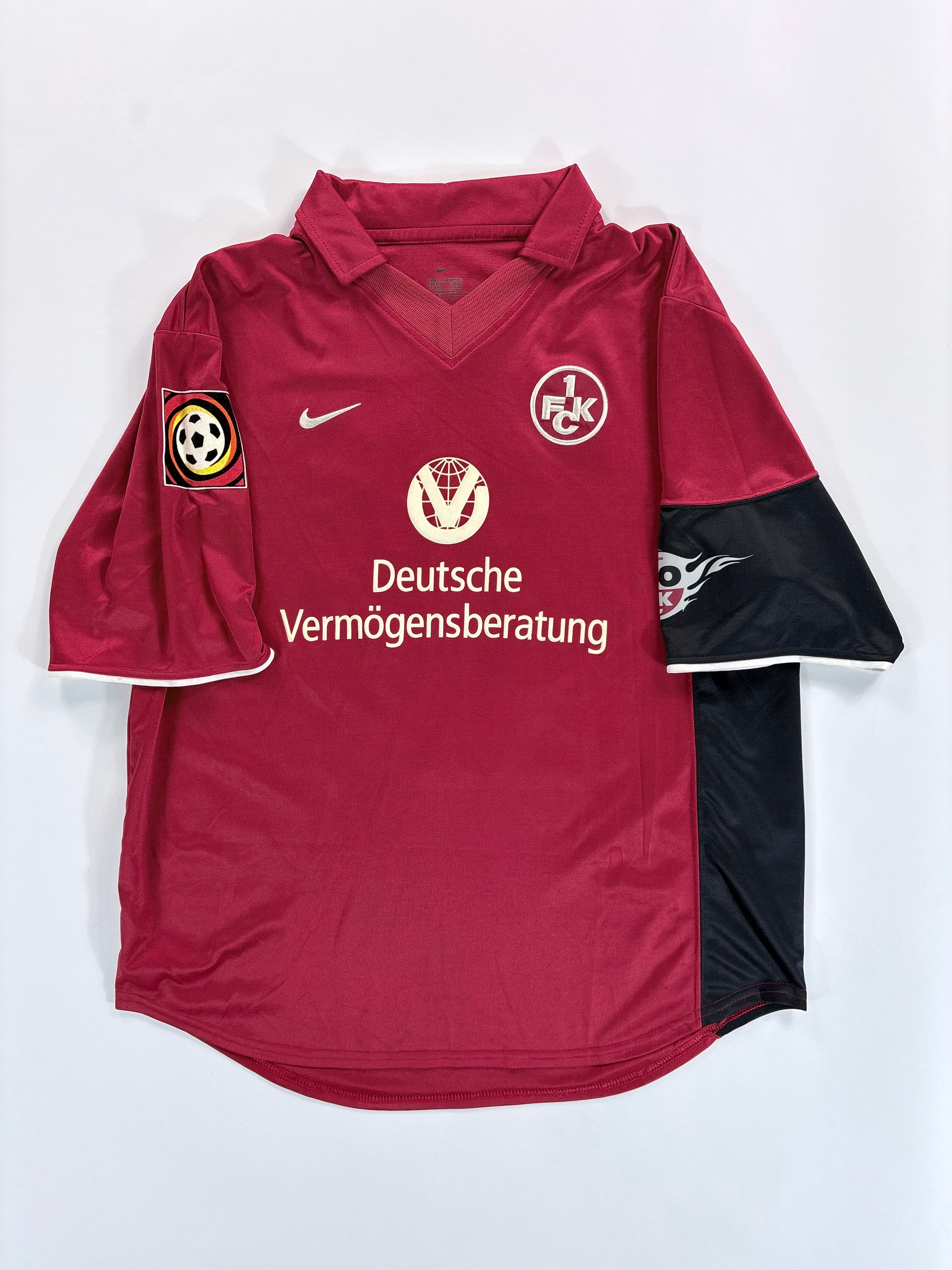 1. FC Kaiserslautern Heimtrikot 2000/2001 - #18 Dominguez - L - Matchworn