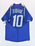 Frankreich Heimtrikot EM 2004 - #10 Zidane - M