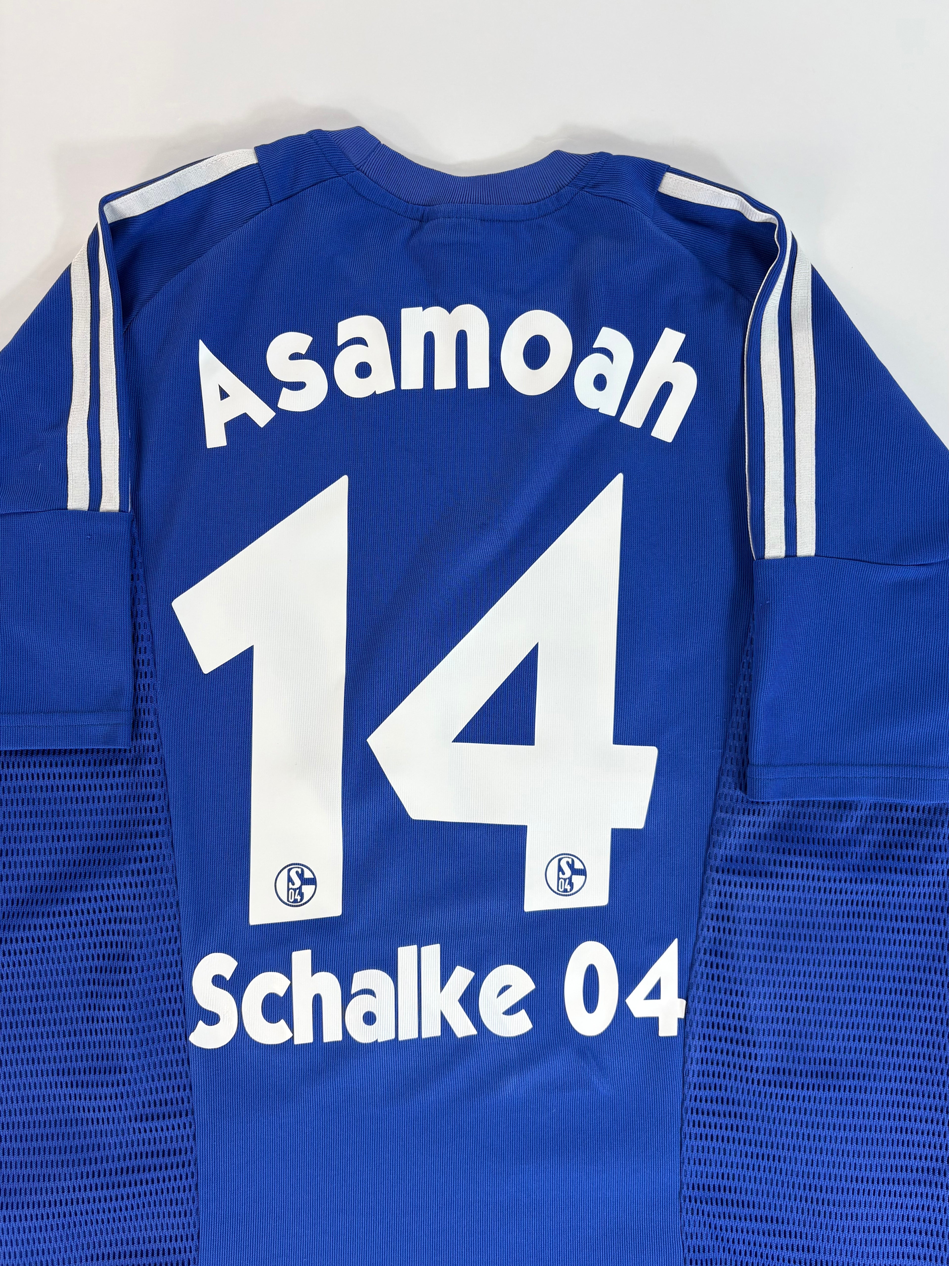 Schalke 04 Heimtrikot 2002/2003 - #14 Asamoah - L