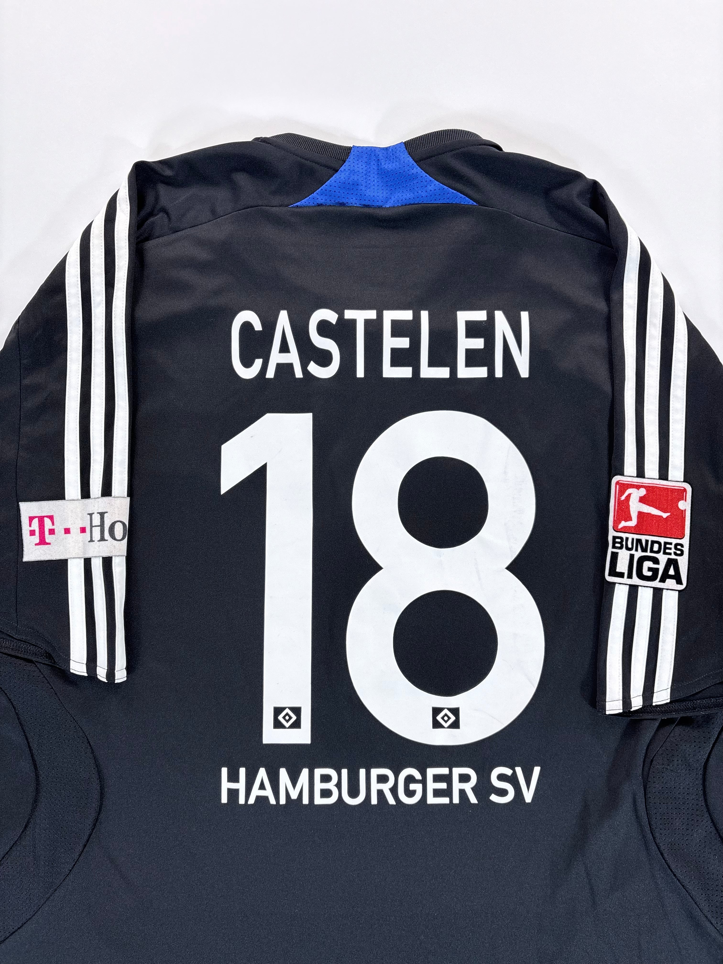 Hamburger SV Auswärtstrikot 2007/2008 - #18 Castelen - XXL