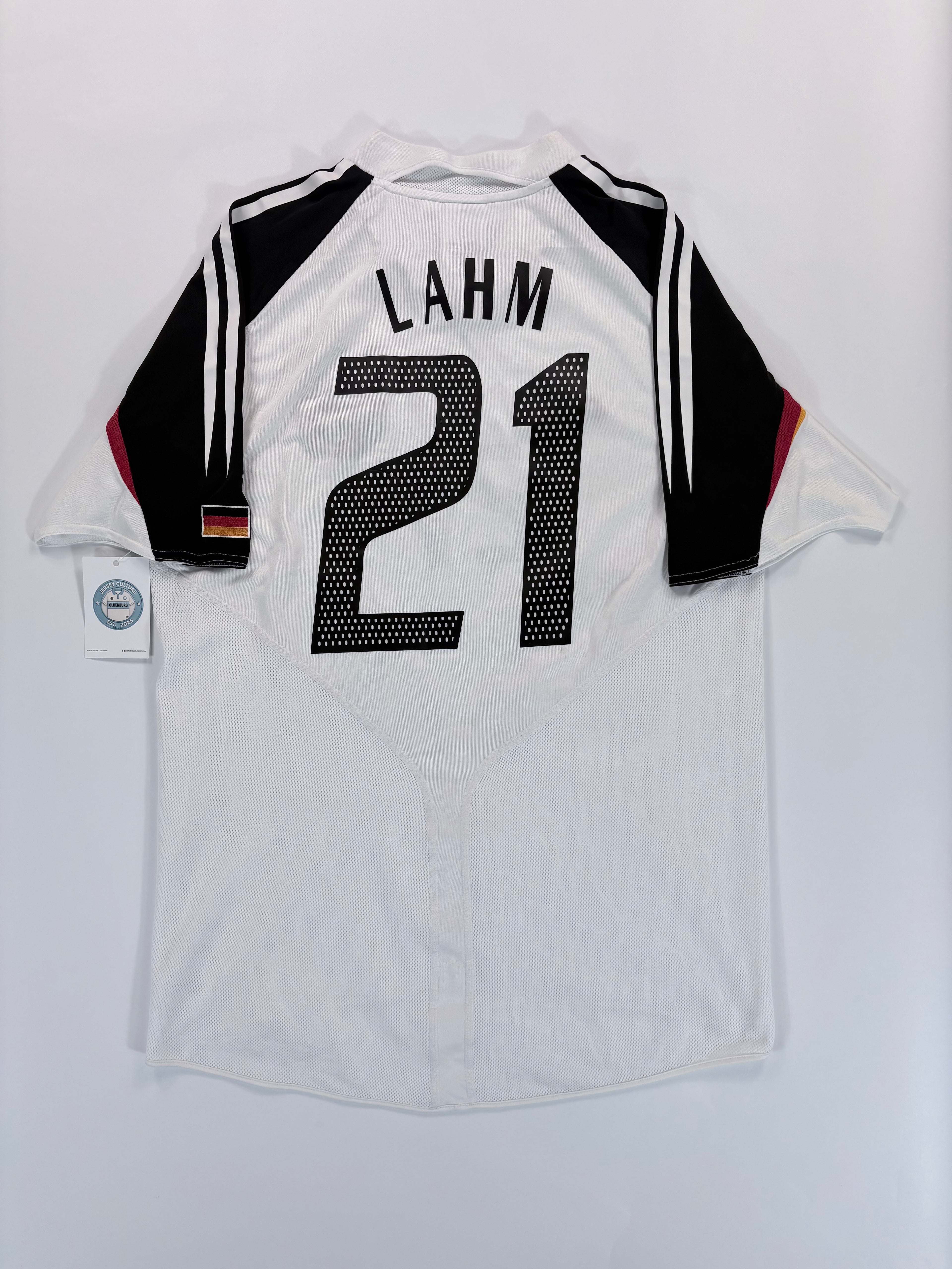 Deutschland Heimtrikot EM 2004 - #21 Lahm - M