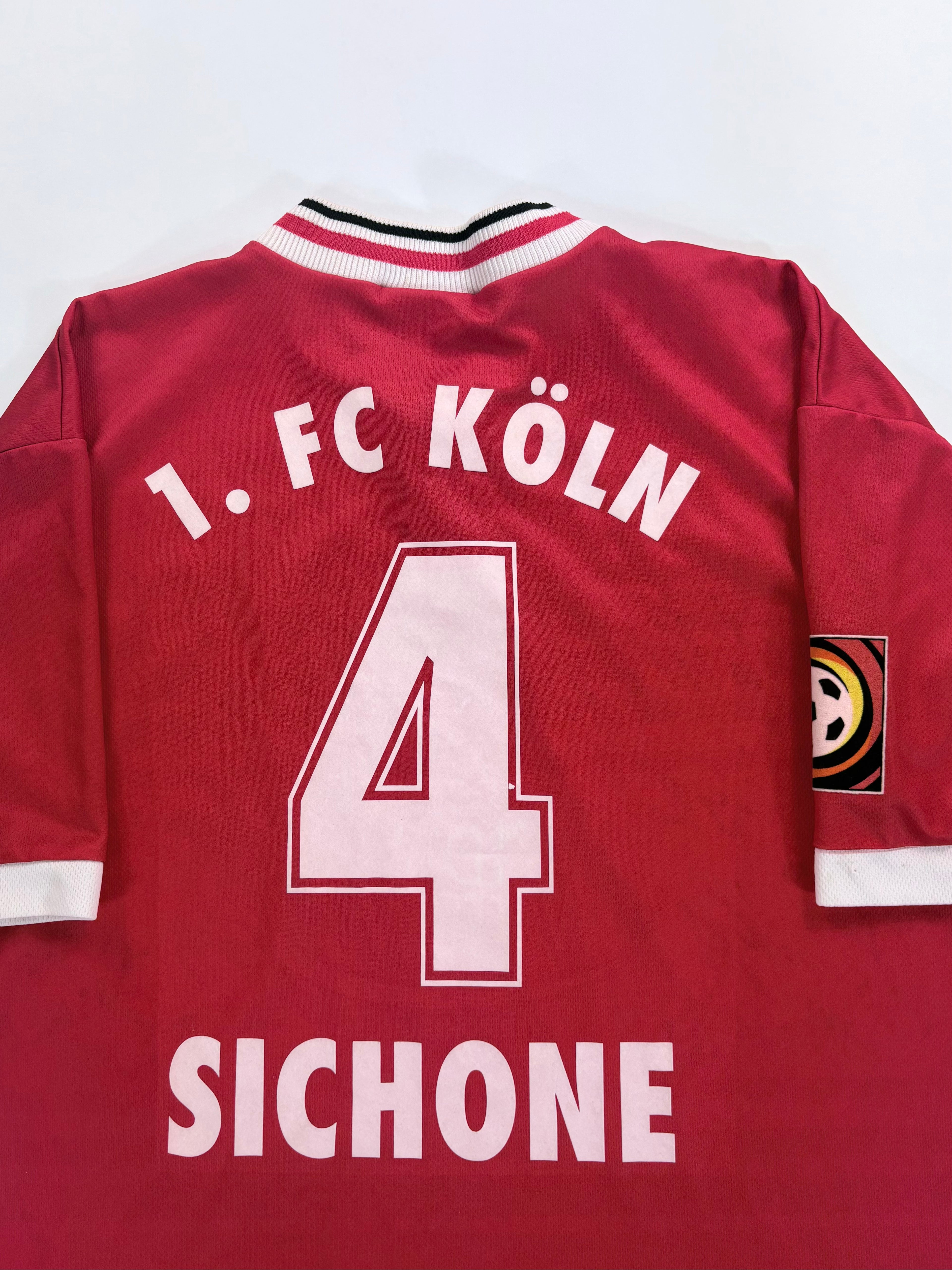 1. FC Köln Heimtrikot 1999/2000 - #4 Sichone - XL