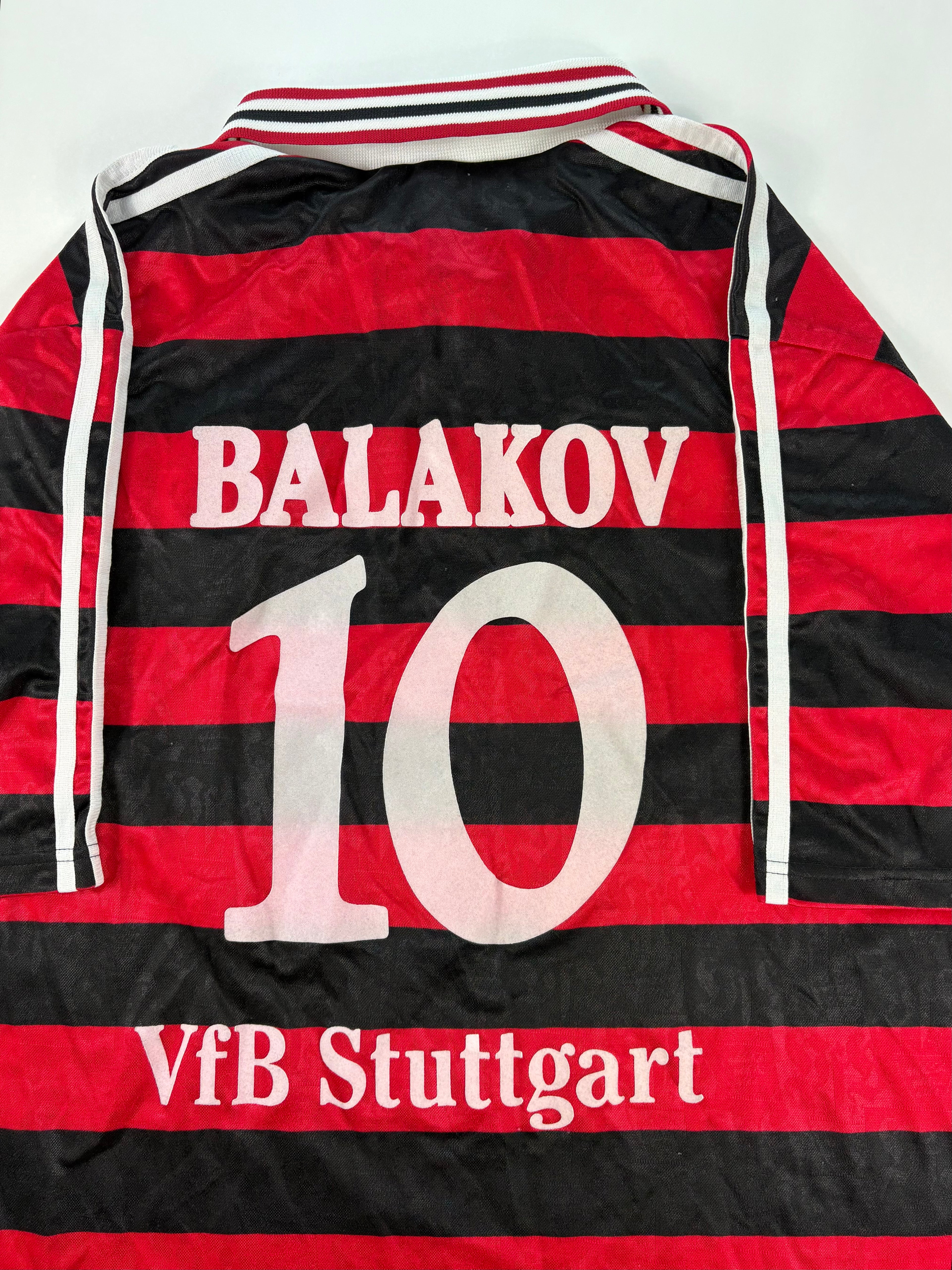 VfB Stuttgart Auswärtstrikot 1997/1998 - #10 Balakov - L