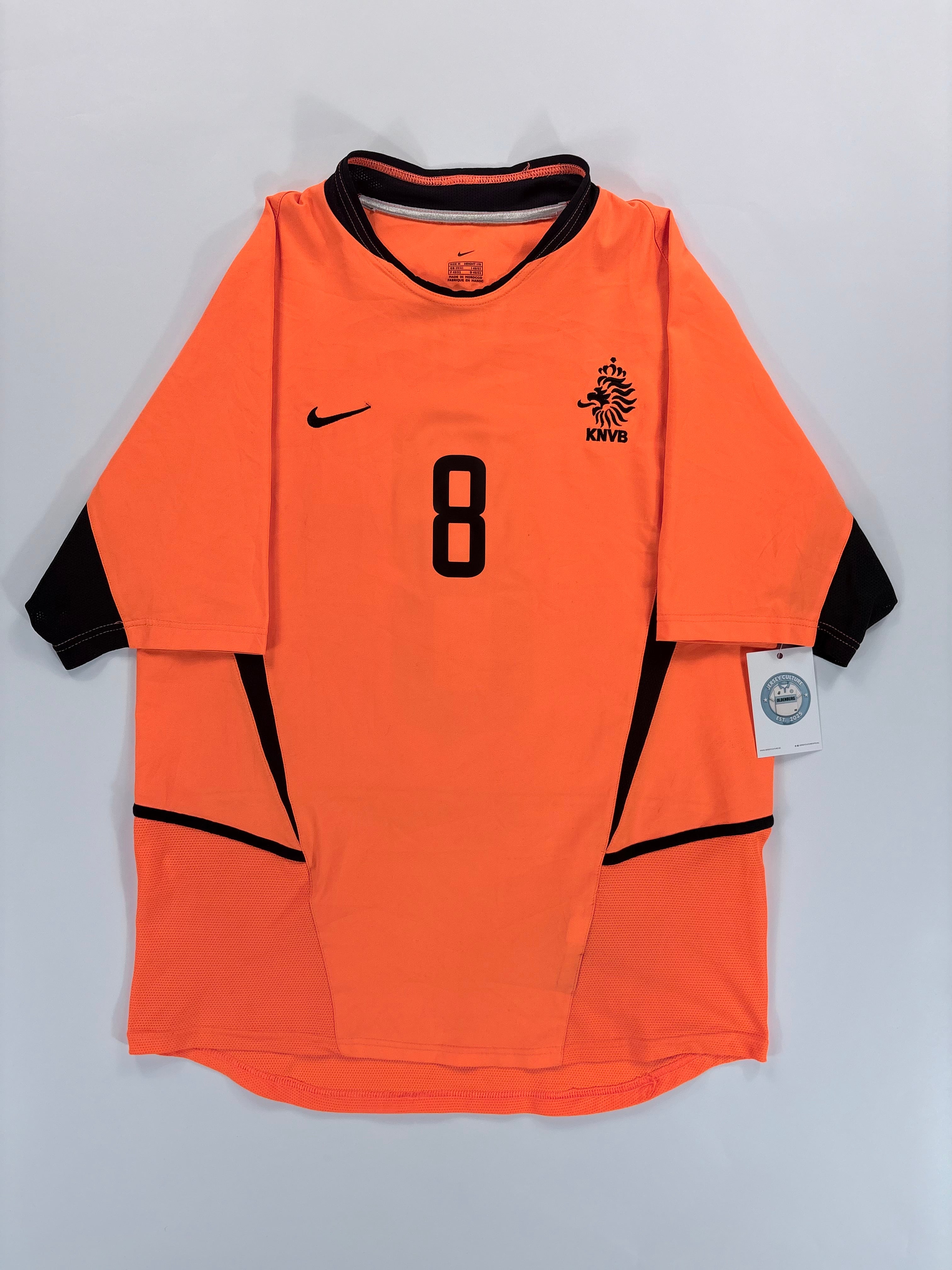 Niederlande Heimtrikot WM 2002 - #8 Davids - M