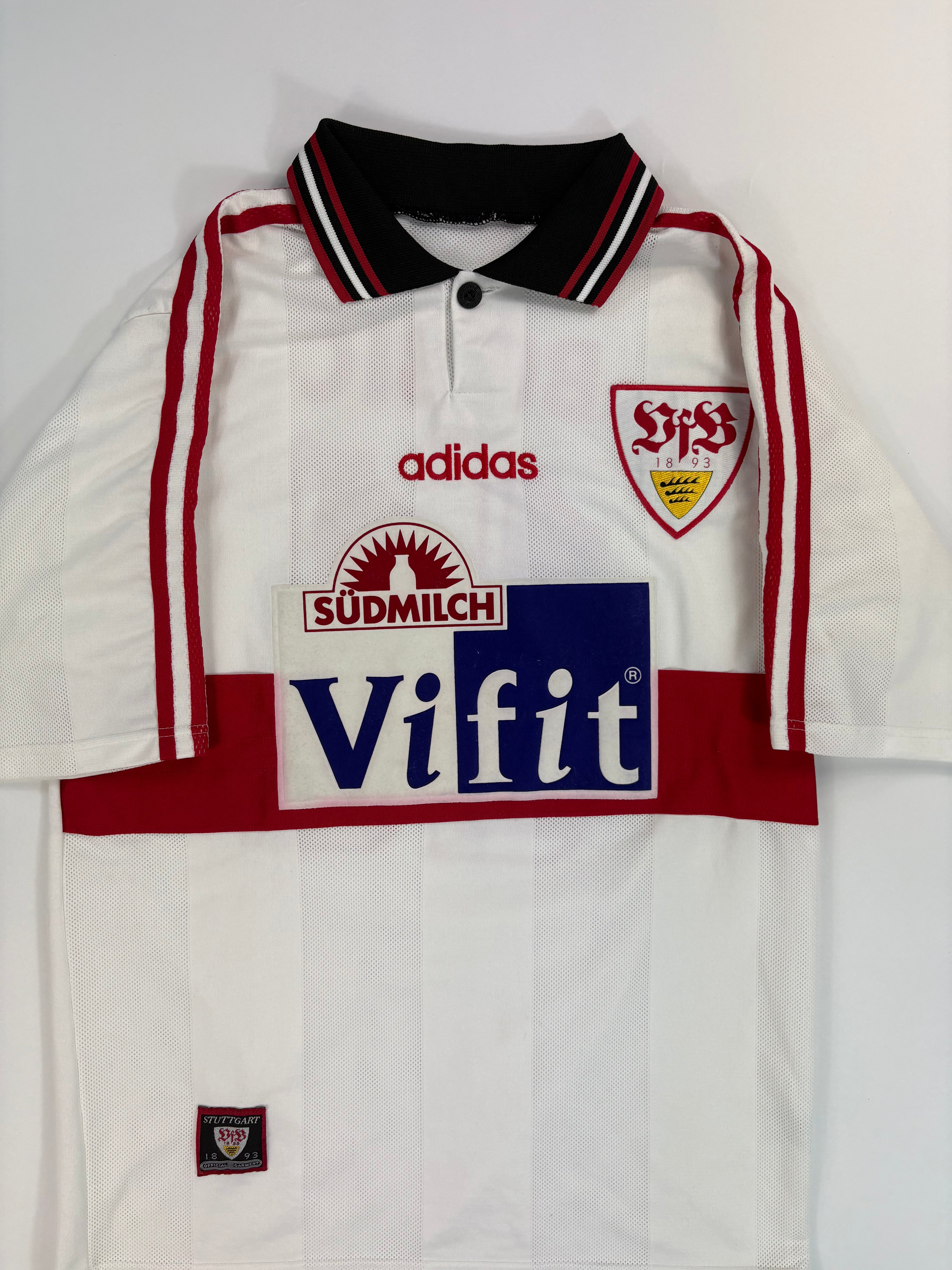 VfB Stuttgart Heimtrikot 1996/1997 - #11 Bobic - M
