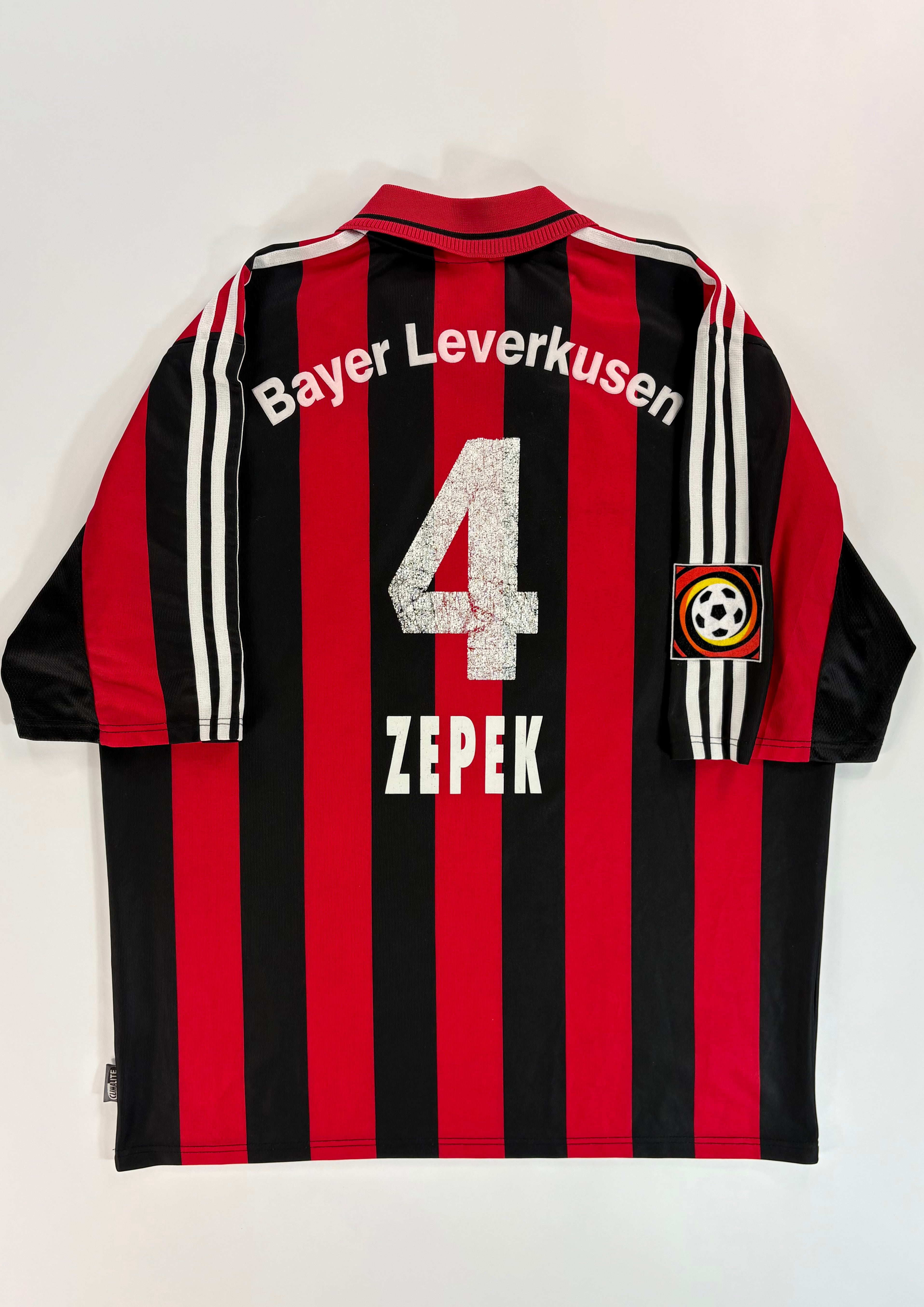 Bayer 04 Leverkusen Heimtrikot 2000/2001 - #4 Zepek - XL