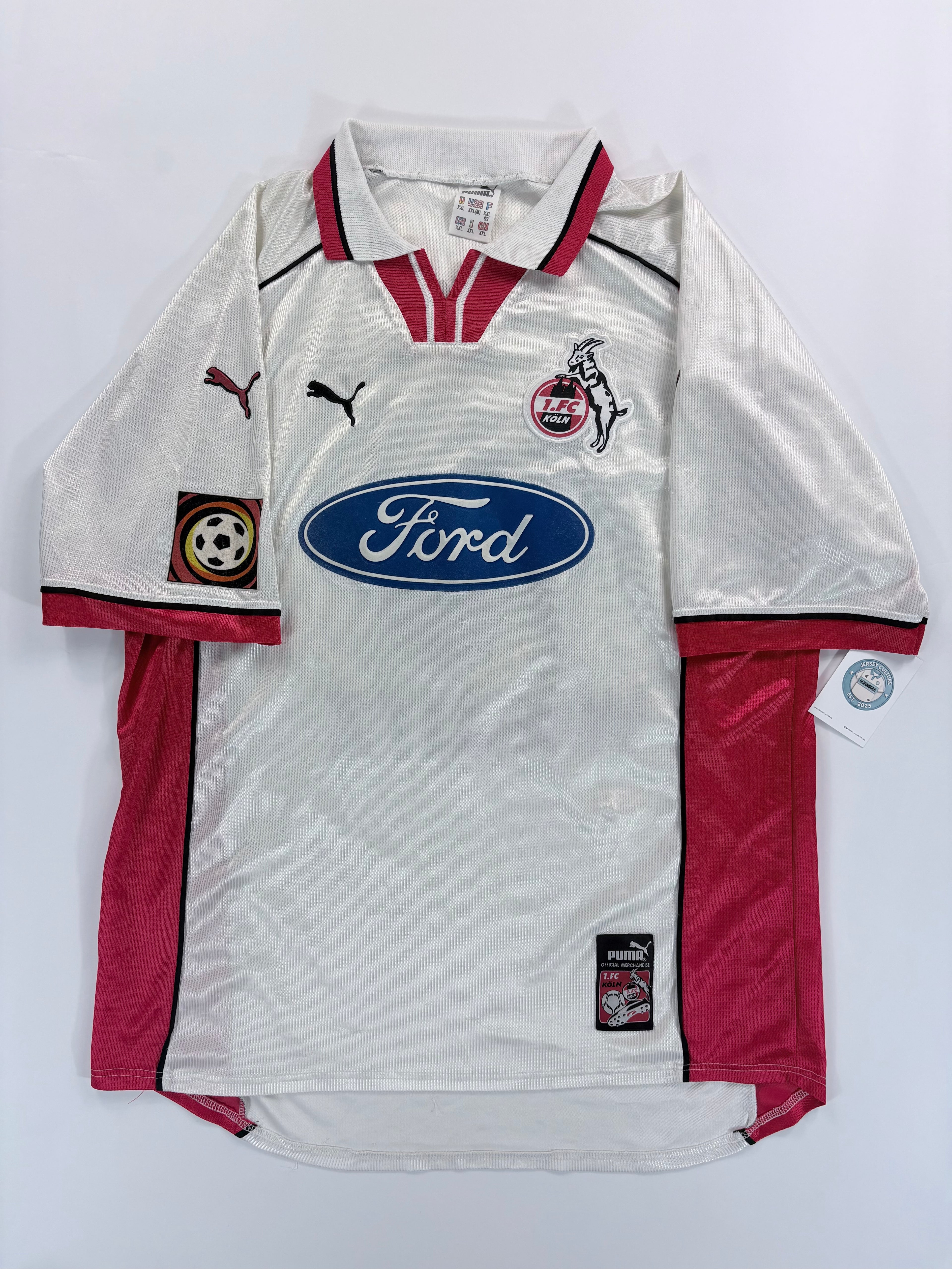 1. FC Köln Heimtrikot 1998/1999 - #10 Wollitz - XXL