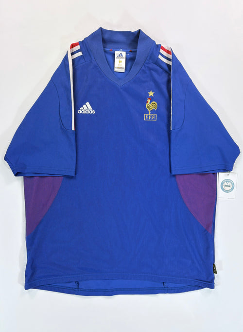 Frankreich Heimtrikot WM 2002 - #10 Zidane - XL
