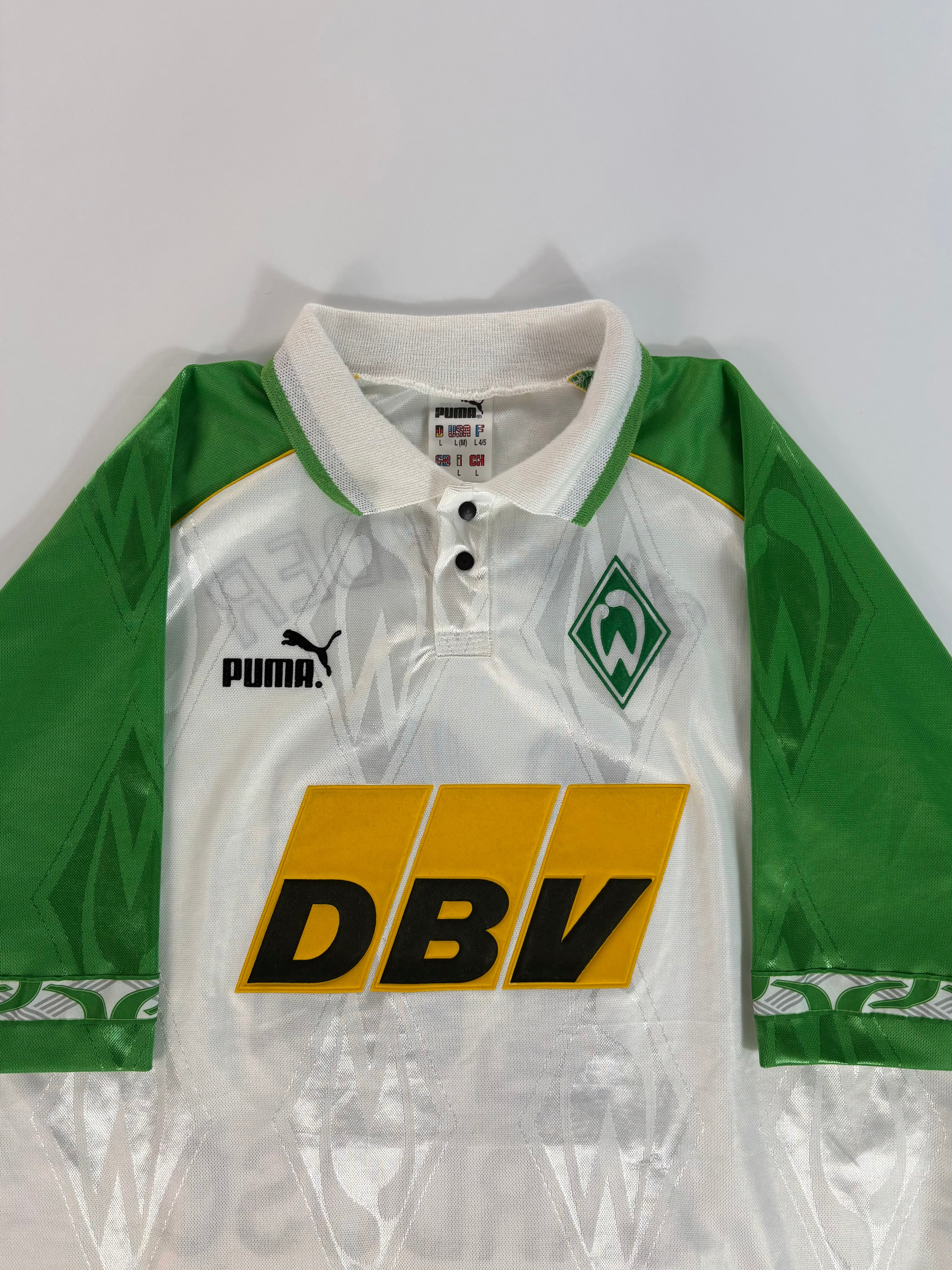Werder Bremen Heimtrikot 1995/1996 - #10 Cardoso - L