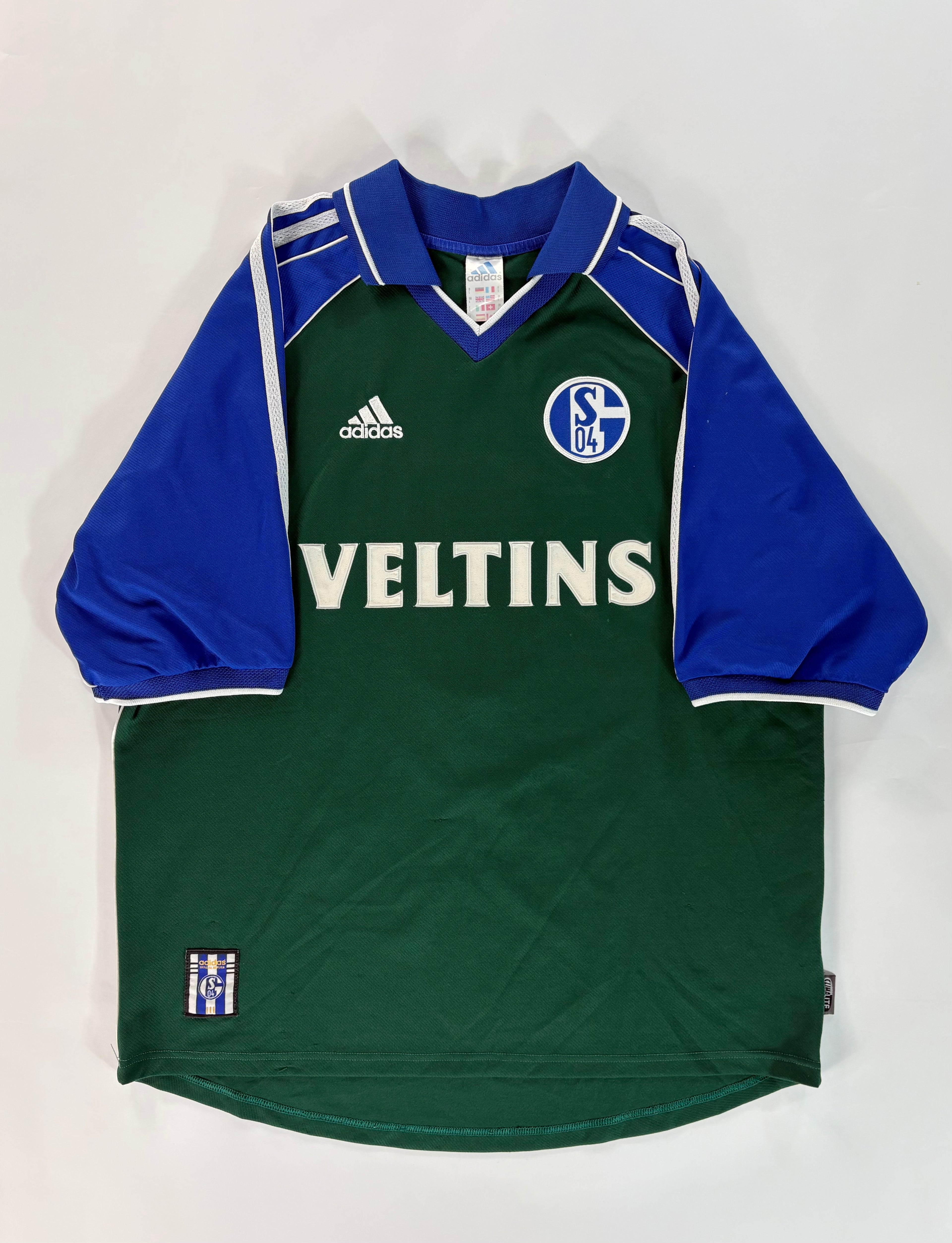 Schalke 04 Auswärtstrikot 1999/2000 - #7 Wolf - L